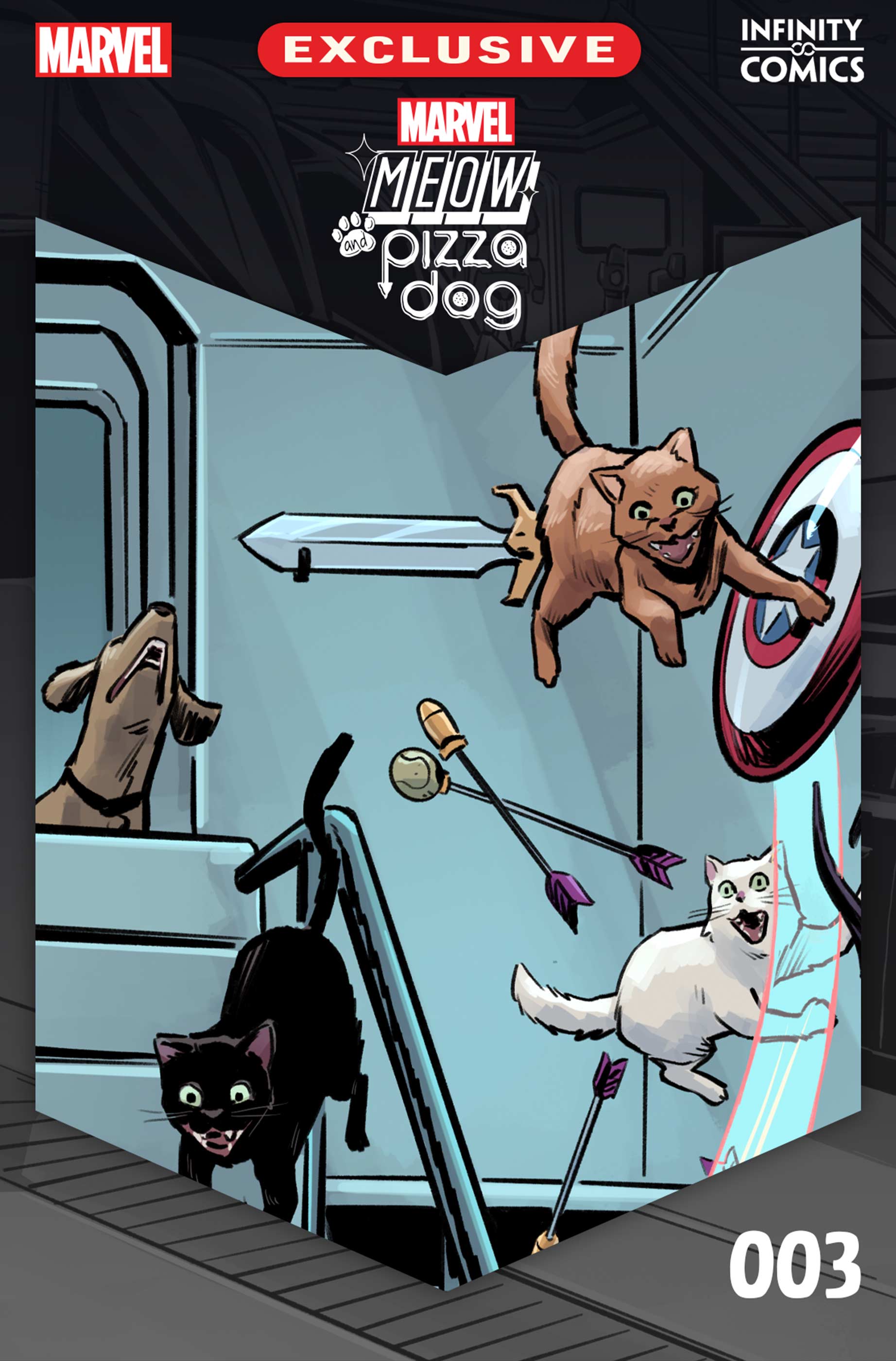Read online Marvel Meow and Pizza Dog Infinity Comic comic -  Issue #3 - 1