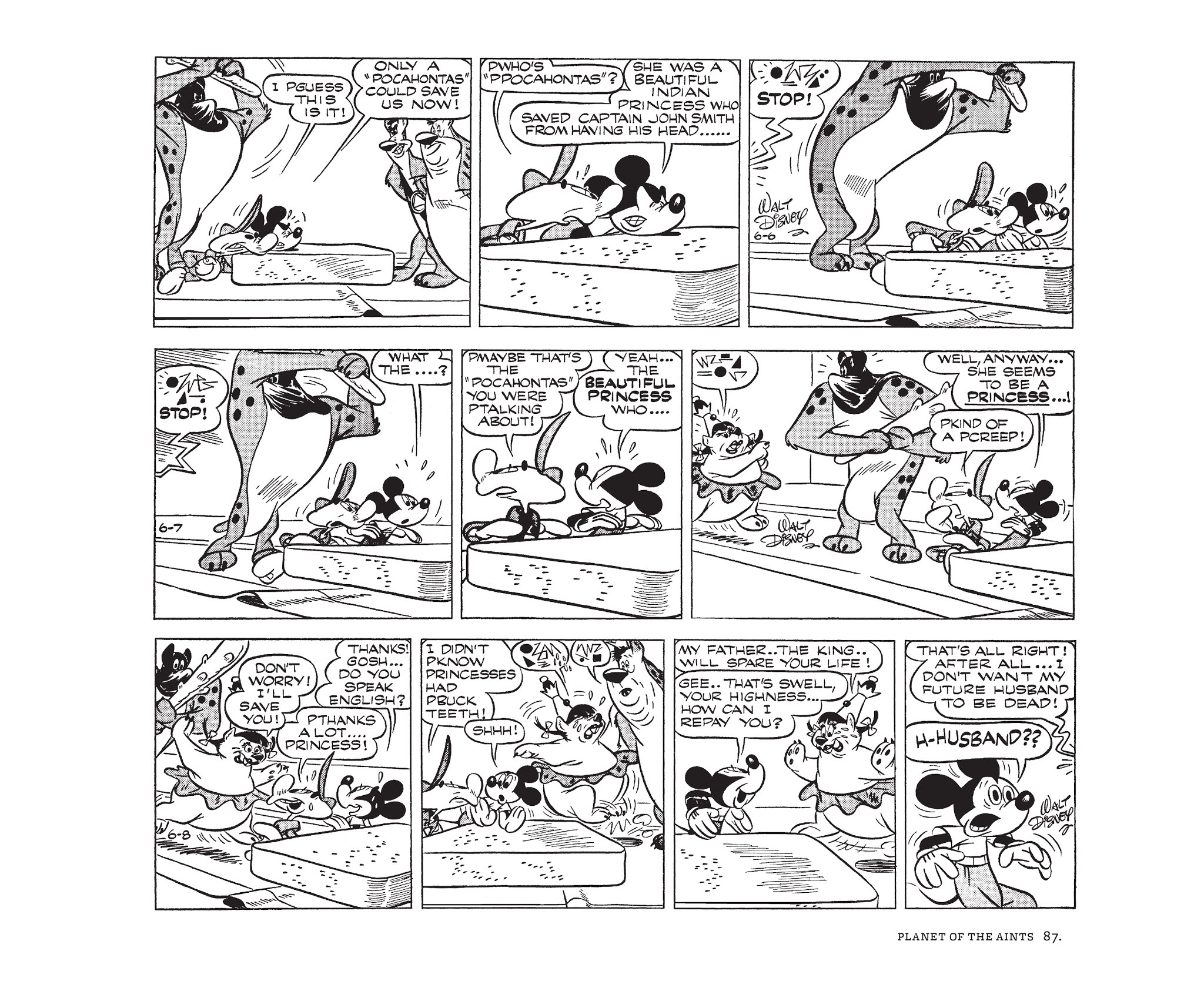 Read online Walt Disney's Mickey Mouse by Floyd Gottfredson comic -  Issue # TPB 10 (Part 1) - 87