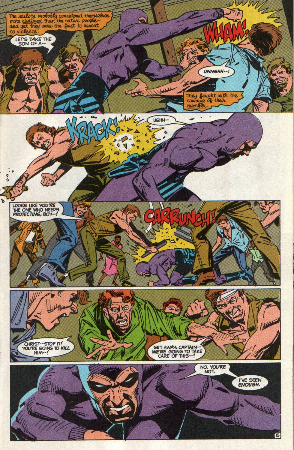 Read online The Phantom (1989) comic -  Issue #6 - 16