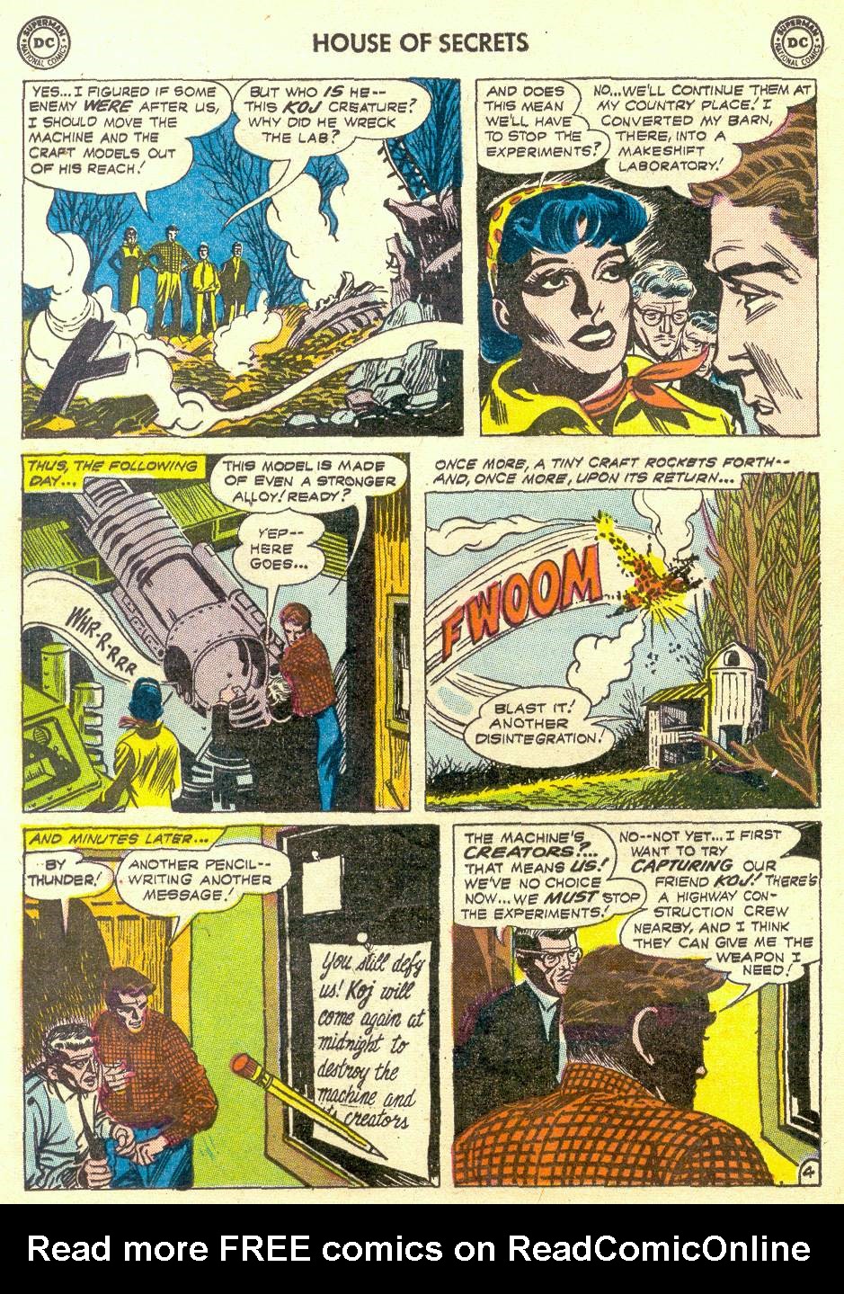 Read online House of Secrets (1956) comic -  Issue #23 - 28