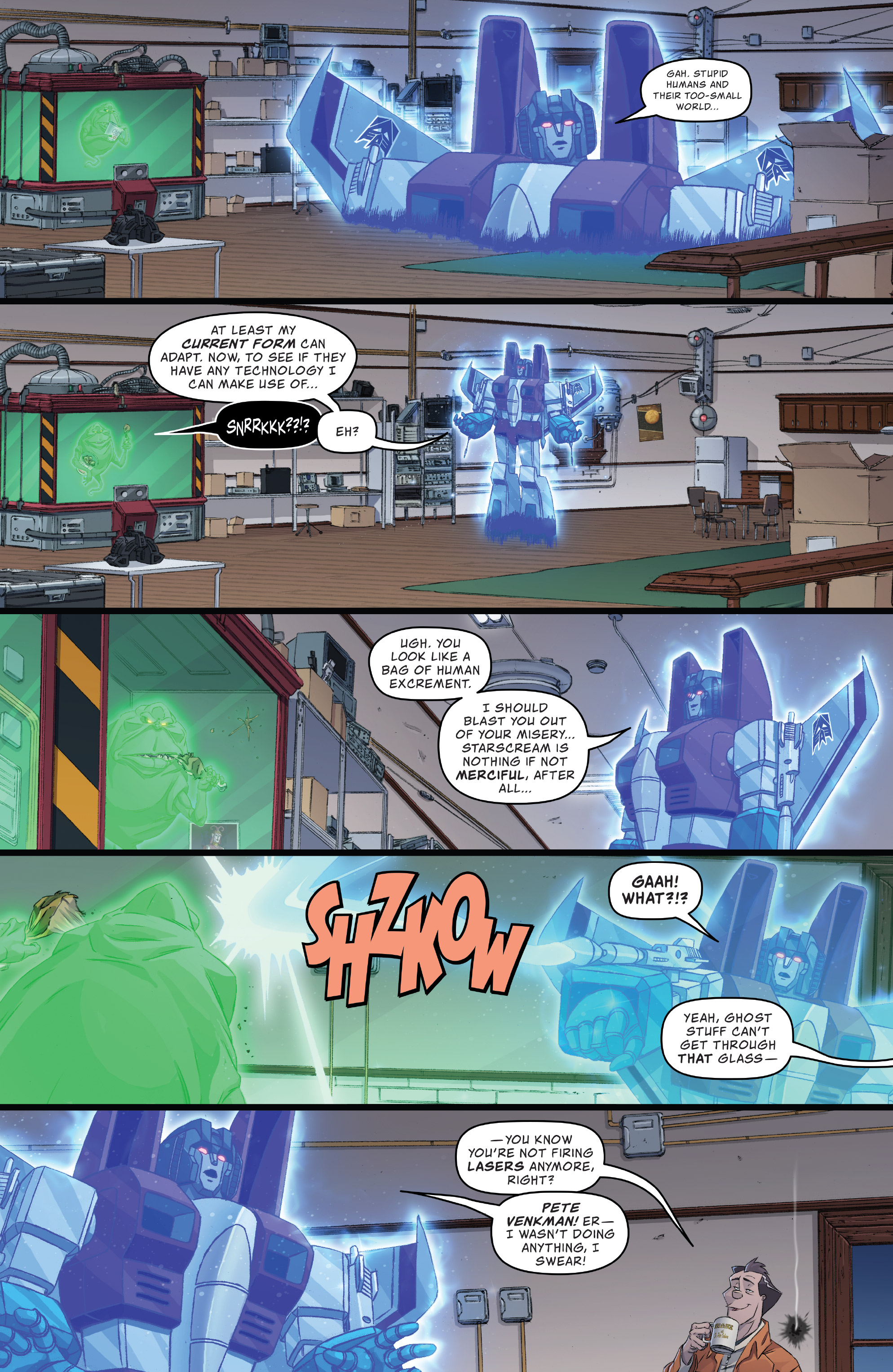 Read online Transformers/Ghostbusters comic -  Issue #3 - 8
