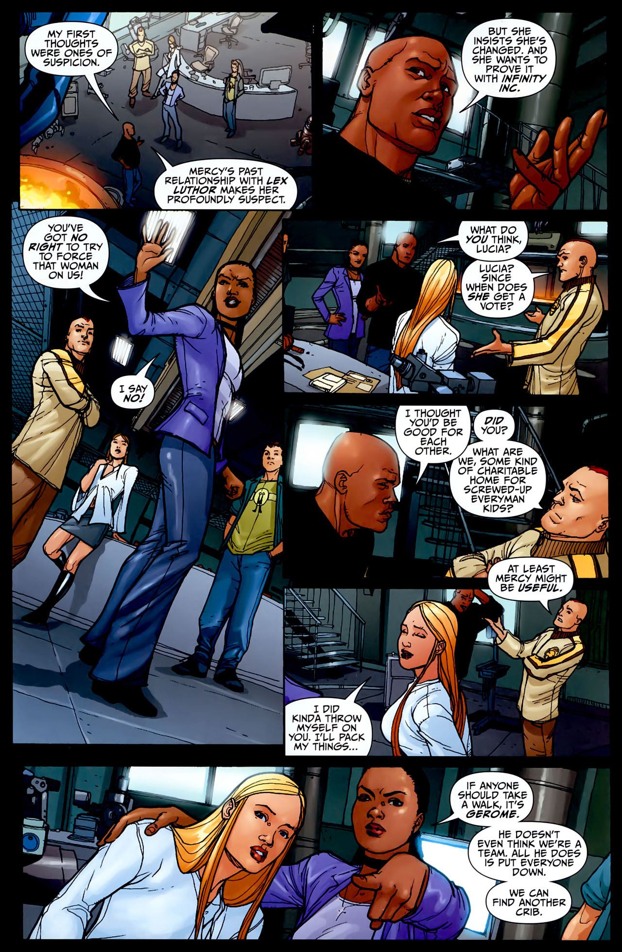 Read online Infinity Inc. (2007) comic -  Issue #8 - 8