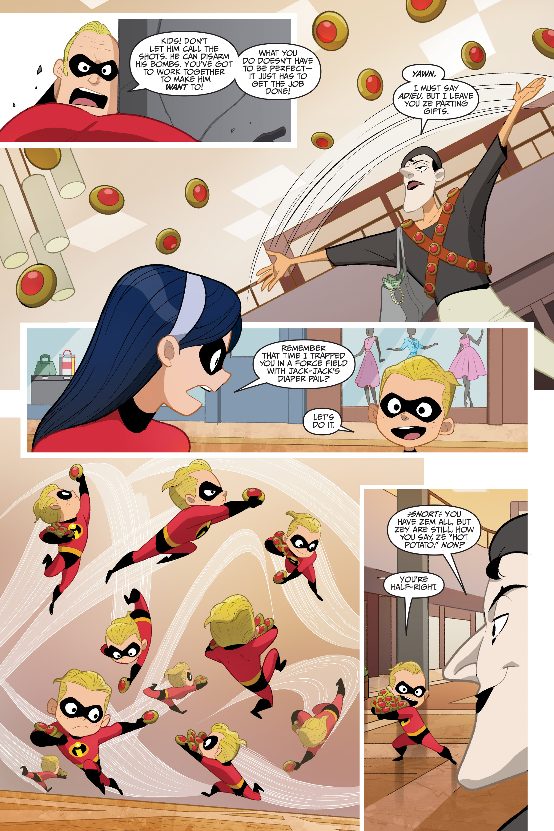 Read online Disney / Pixar The Incredibles 2: Crisis In Mid-Life! & Other Stories comic -  Issue # _TPB - 40