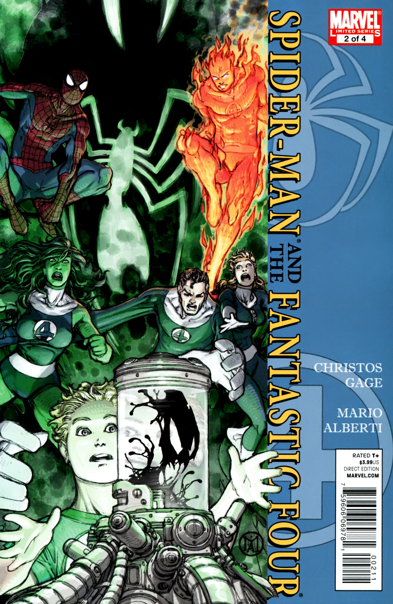 Read online Spider-Man/Fantastic Four comic -  Issue #2 - 1