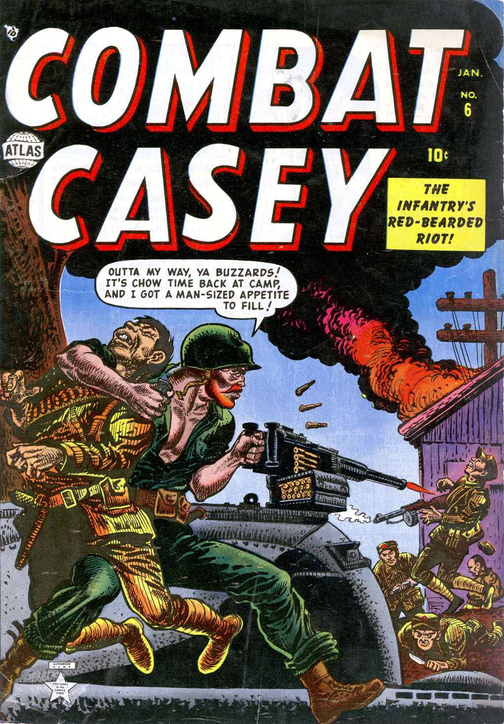 Read online Combat Casey comic -  Issue #6 - 1