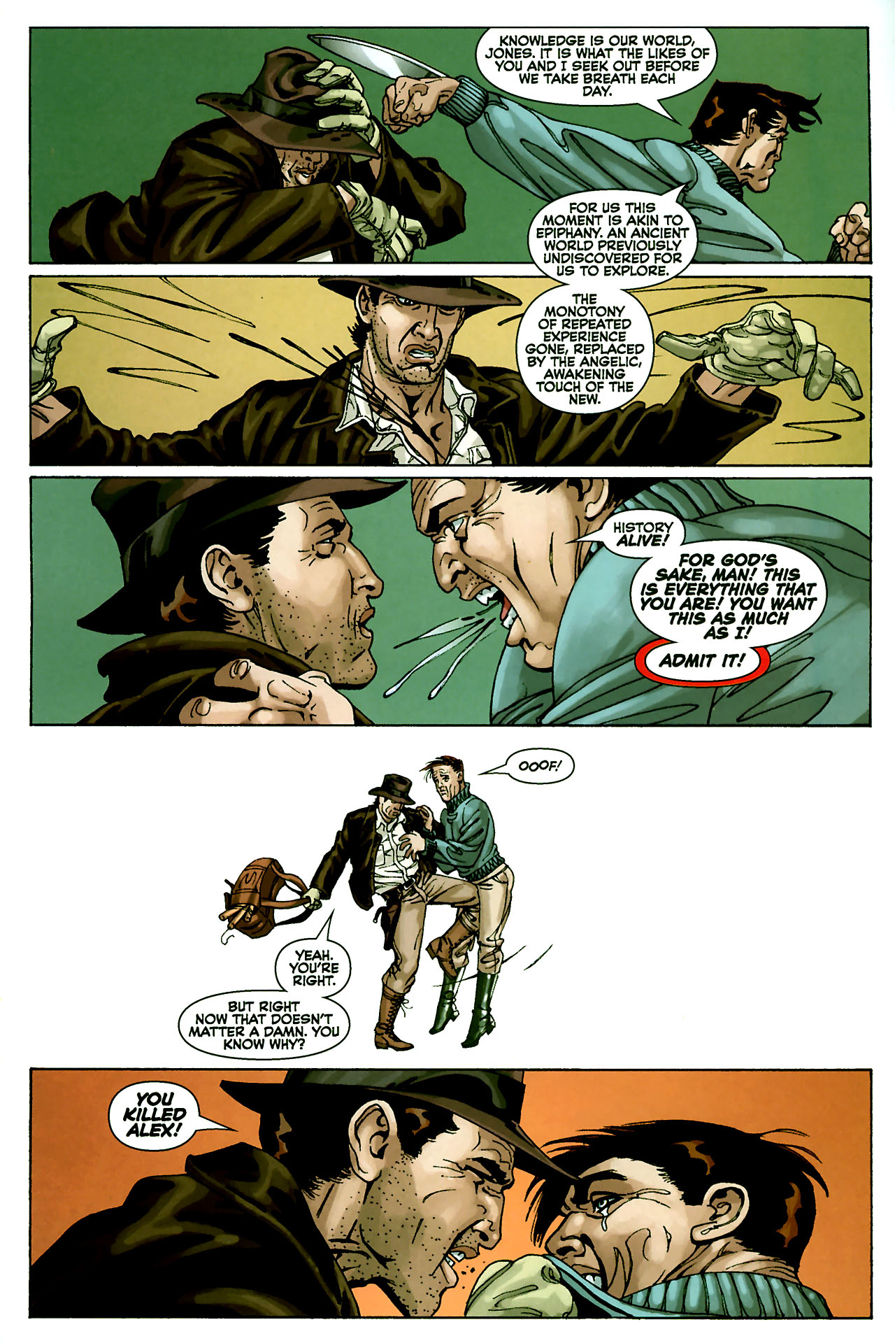 Read online Indiana Jones and the Tomb of the Gods comic -  Issue #4 - 30