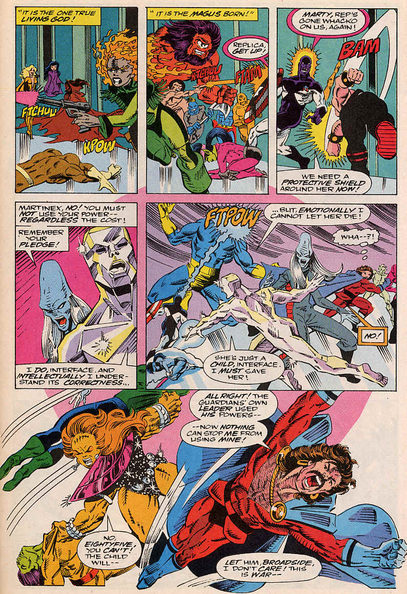 Read online Guardians of the Galaxy (1990) comic -  Issue #16 - 24