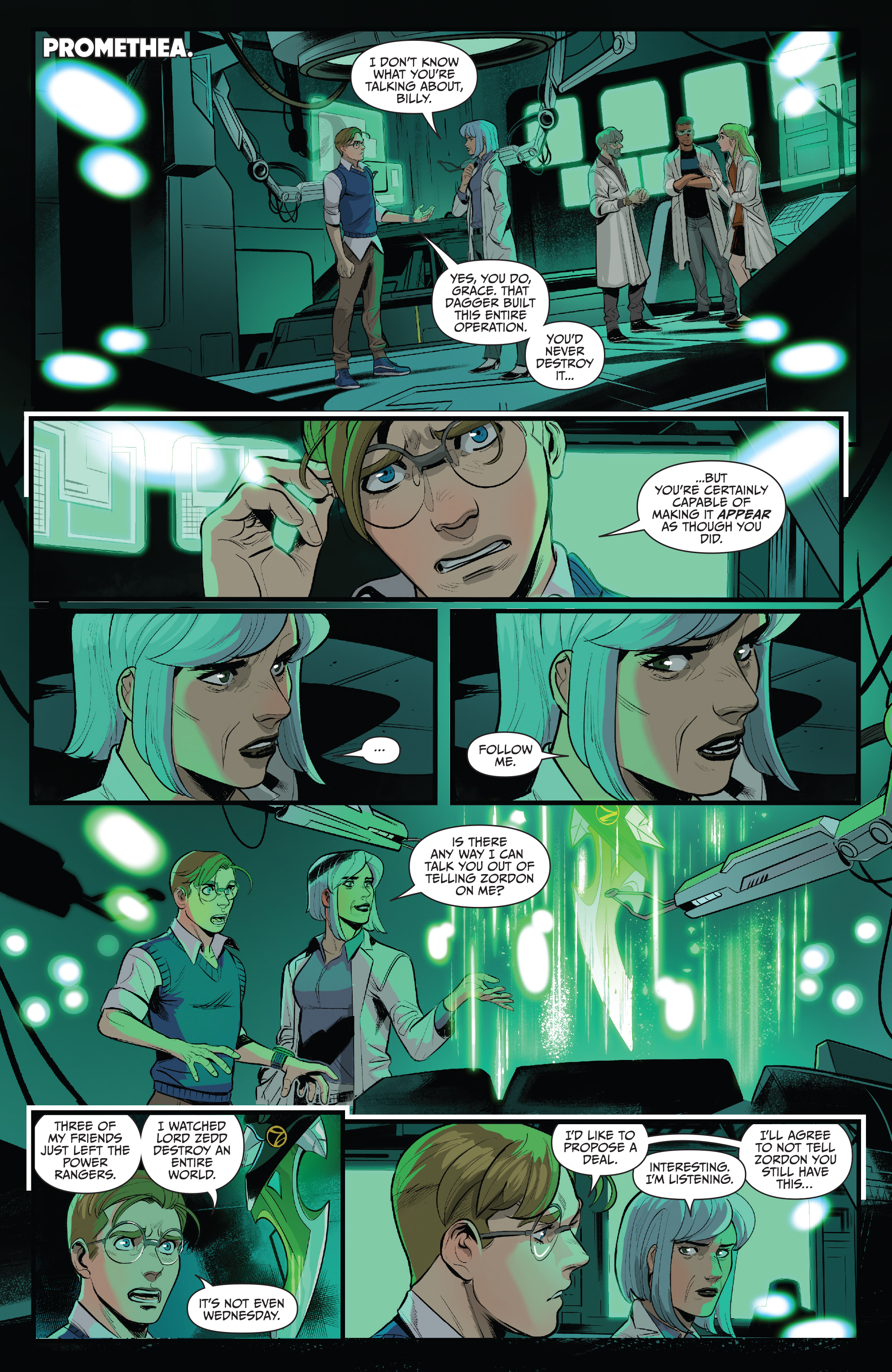 Read online Saban's Go Go Power Rangers comic -  Issue #32 - 12