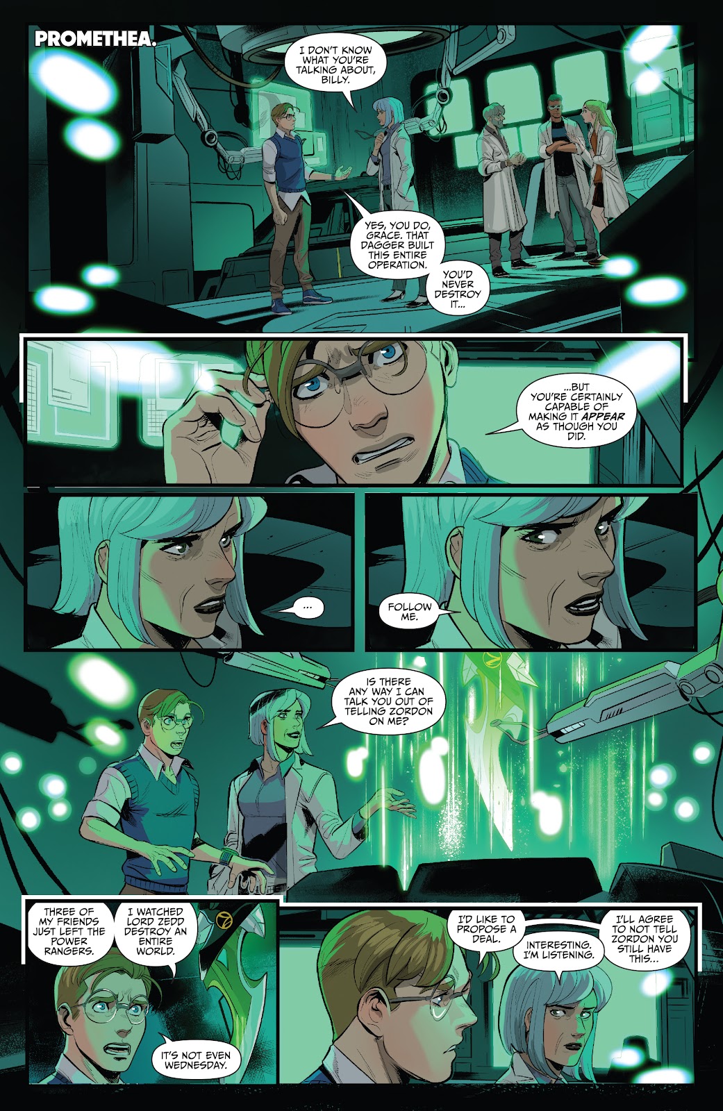 Saban's Go Go Power Rangers issue 32 - Page 12