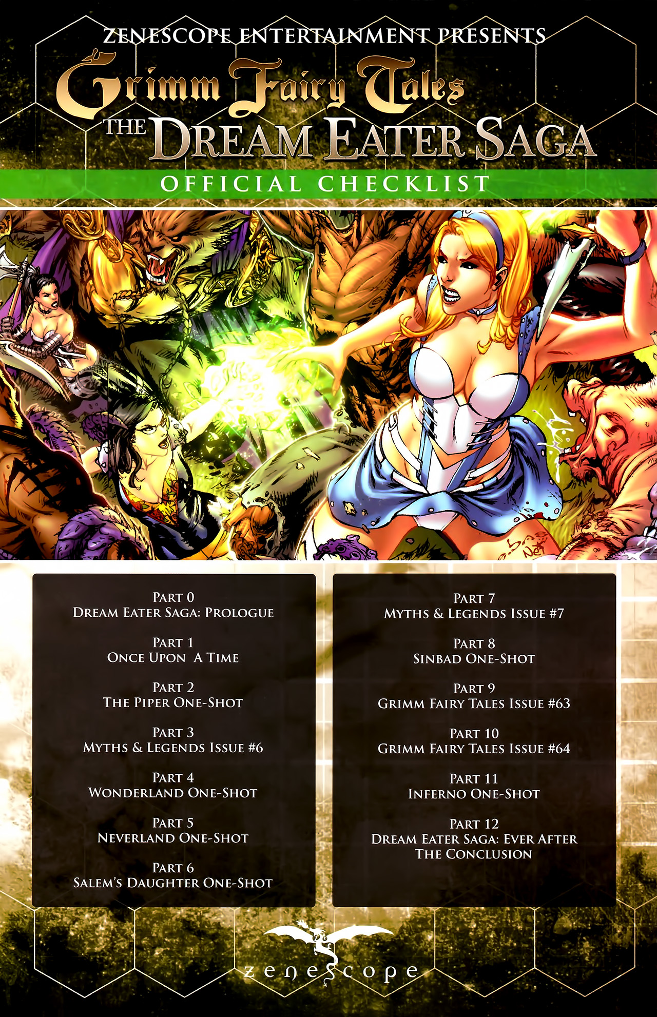 Read online Grimm Fairy Tales: The Dream Eater Saga comic -  Issue #0 - 21