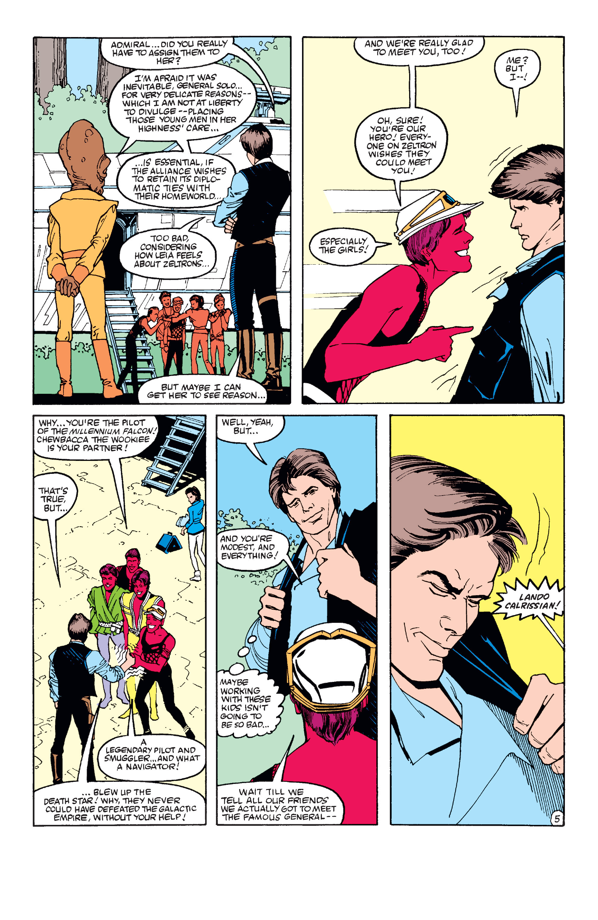 Read online Star Wars (1977) comic -  Issue #95 - 6