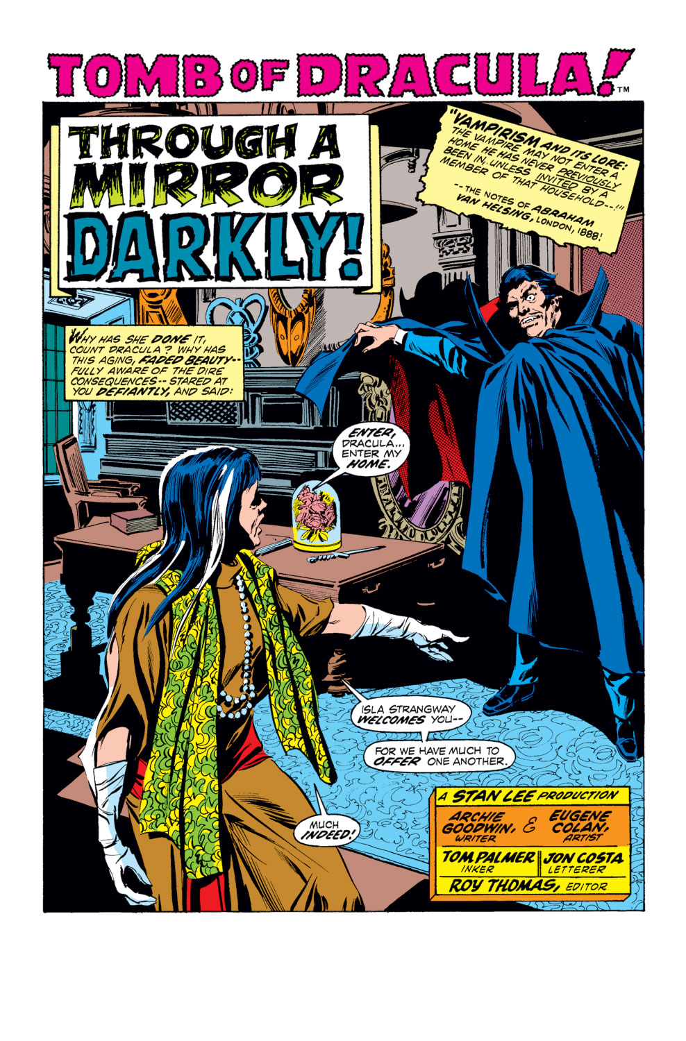Read online Tomb of Dracula (1972) comic -  Issue #4 - 2