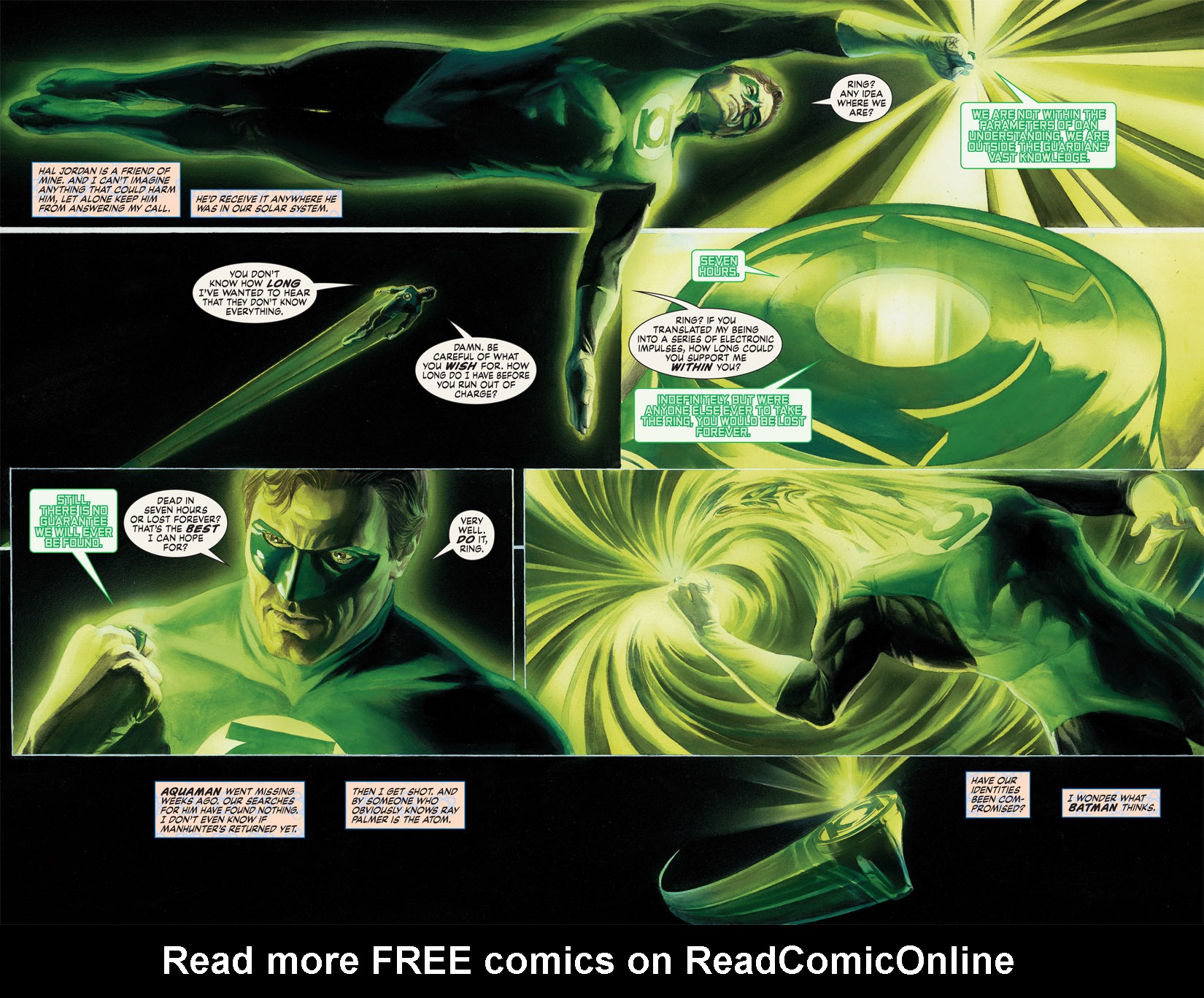Read online Justice (2005) comic -  Issue #6 - 7
