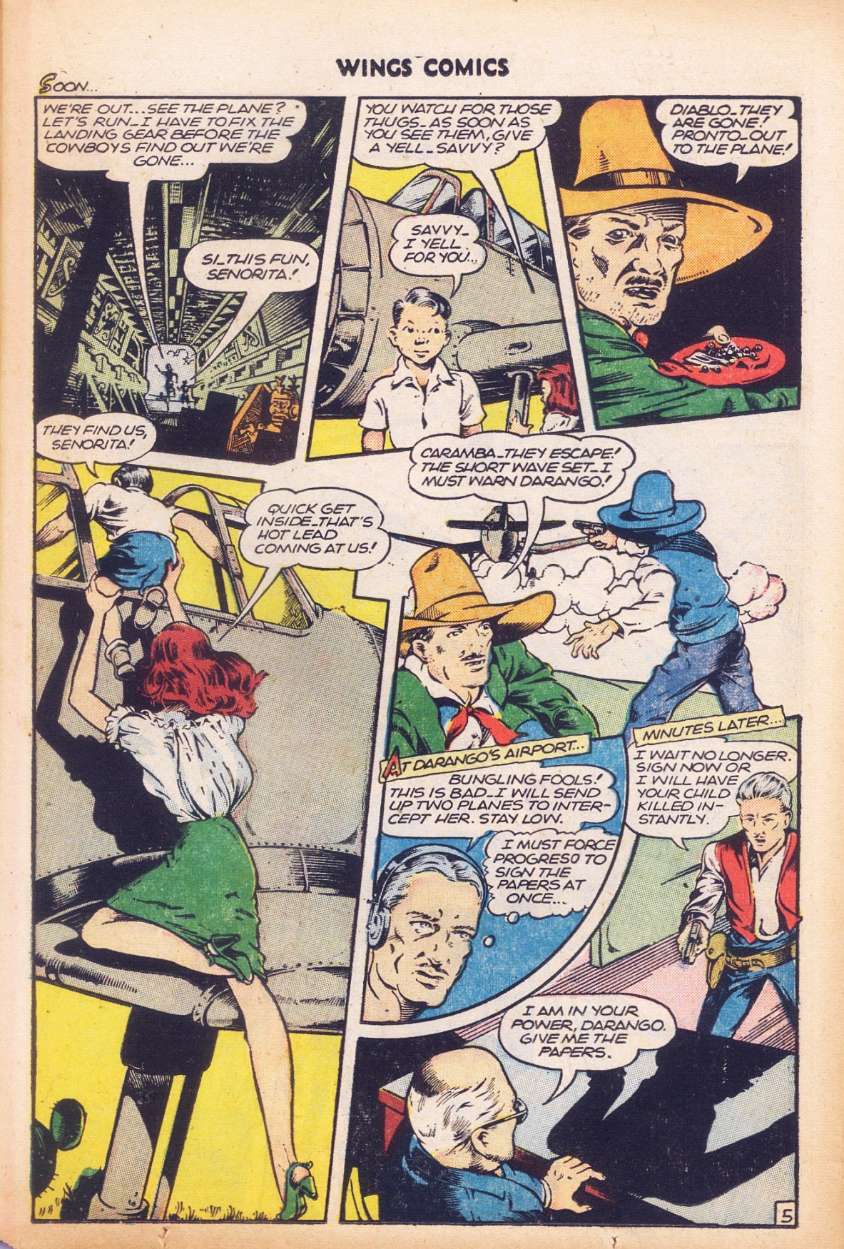 Read online Wings Comics comic -  Issue #69 - 17