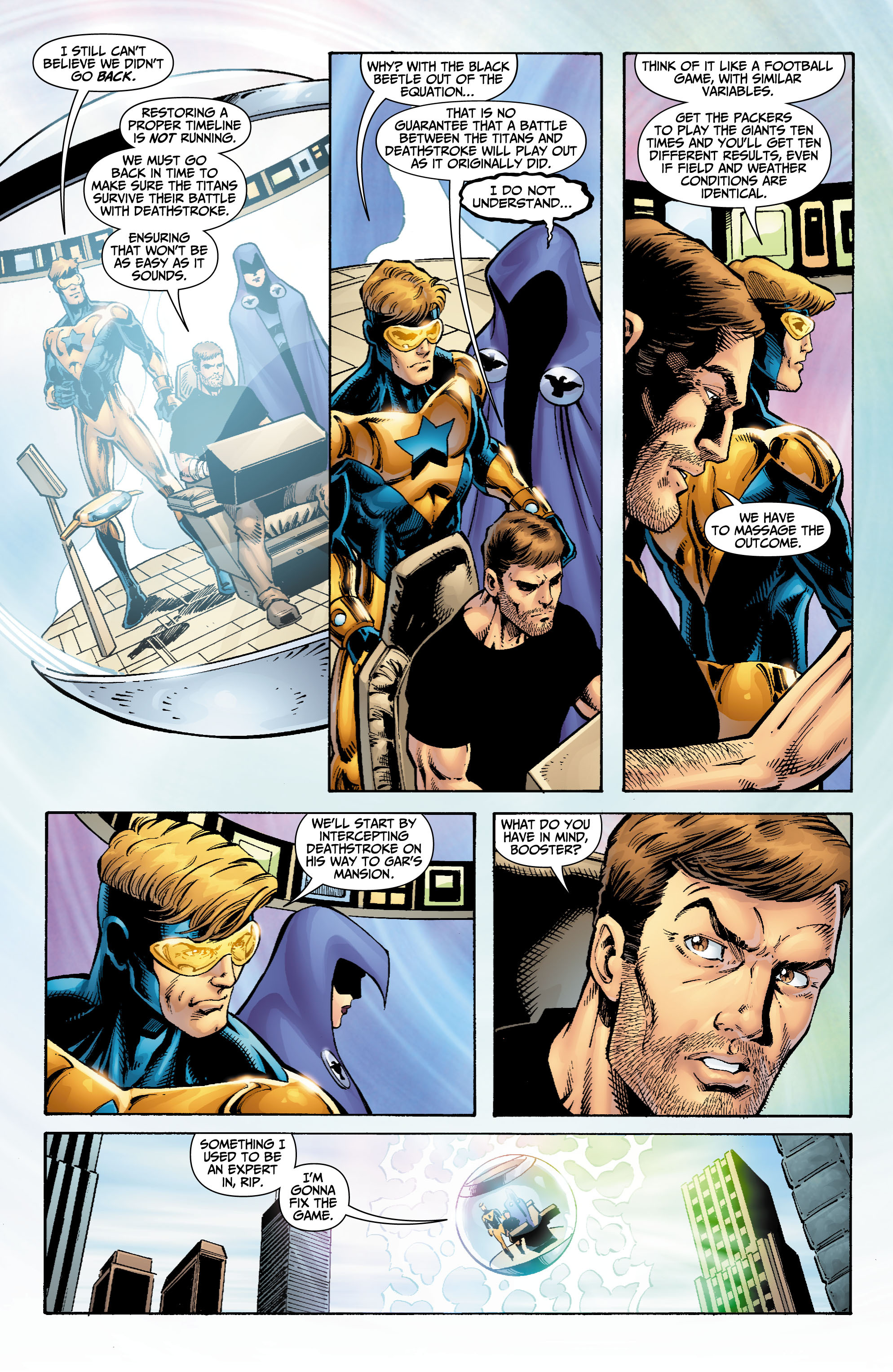 Read online Booster Gold (2007) comic -  Issue #24 - 16