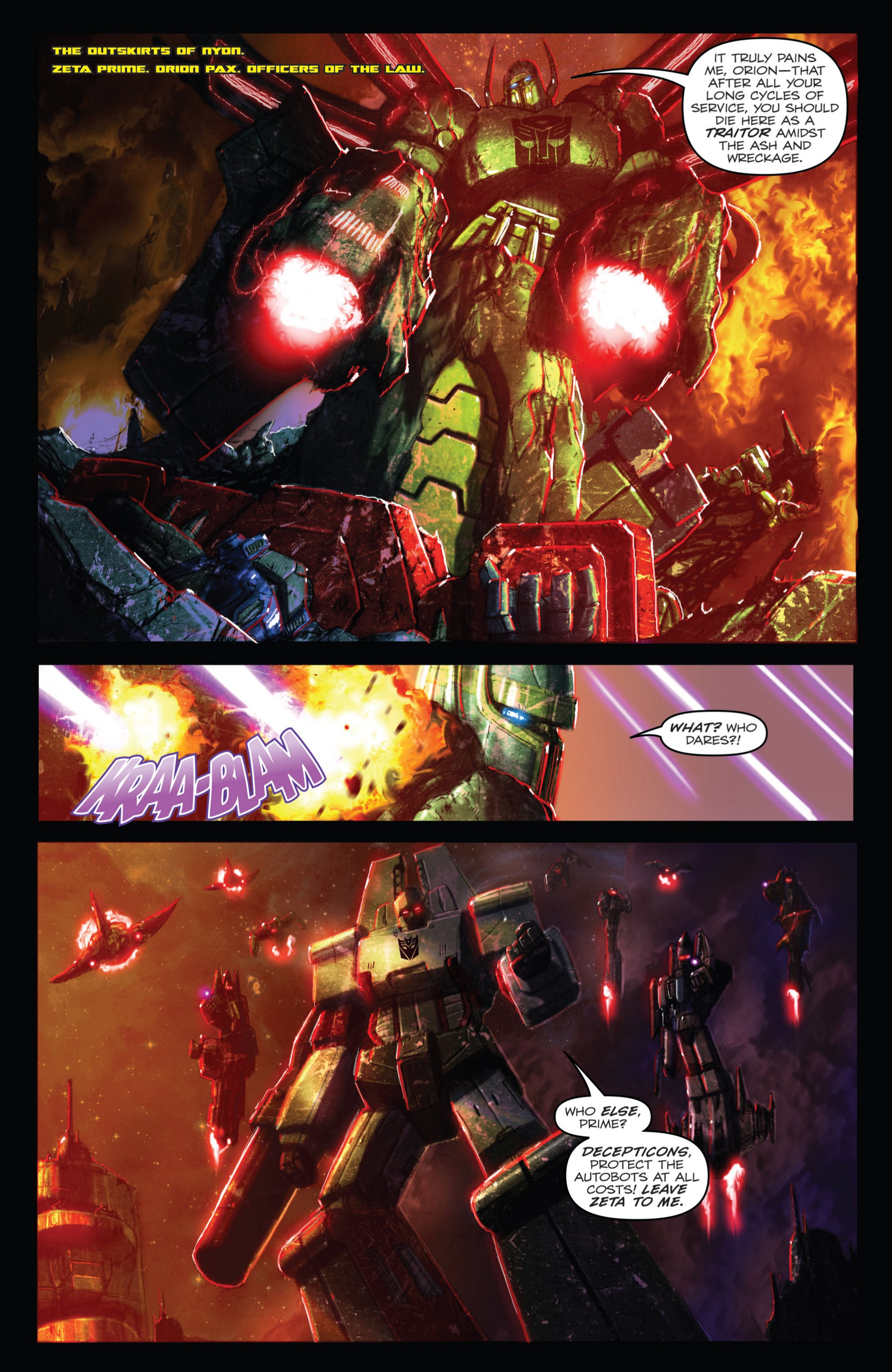 Read online Transformers: Autocracy comic -  Issue # Full - 62