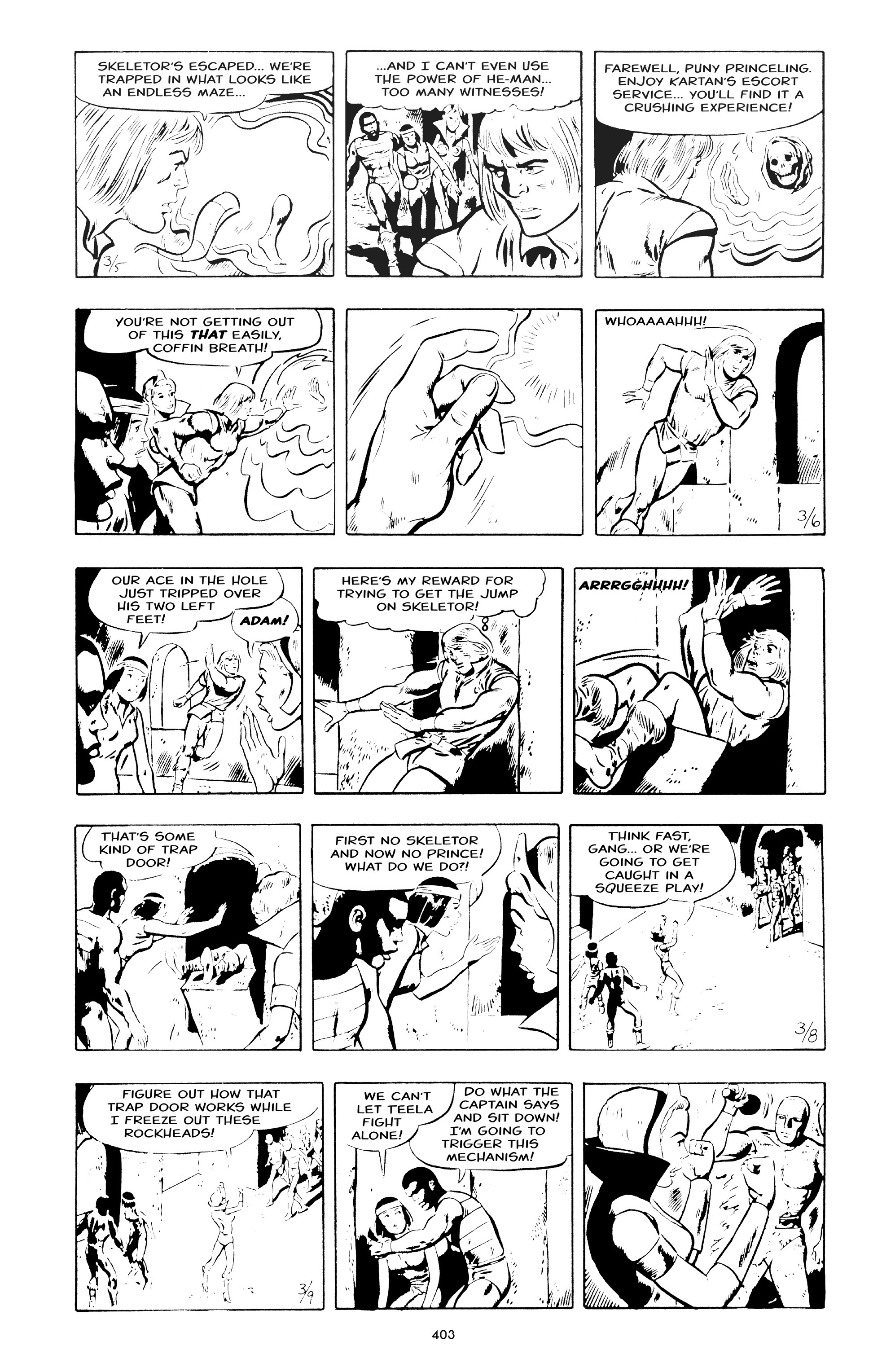 Read online He-Man and the Masters of the Universe: The Newspaper Comic Strips comic -  Issue # TPB (Part 5) - 3