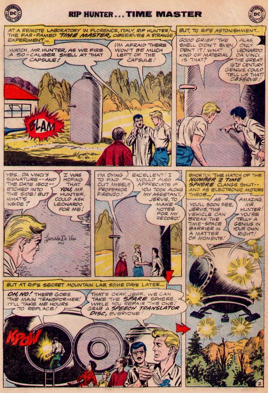 Read online Rip Hunter...Time Master comic -  Issue #14 - 4