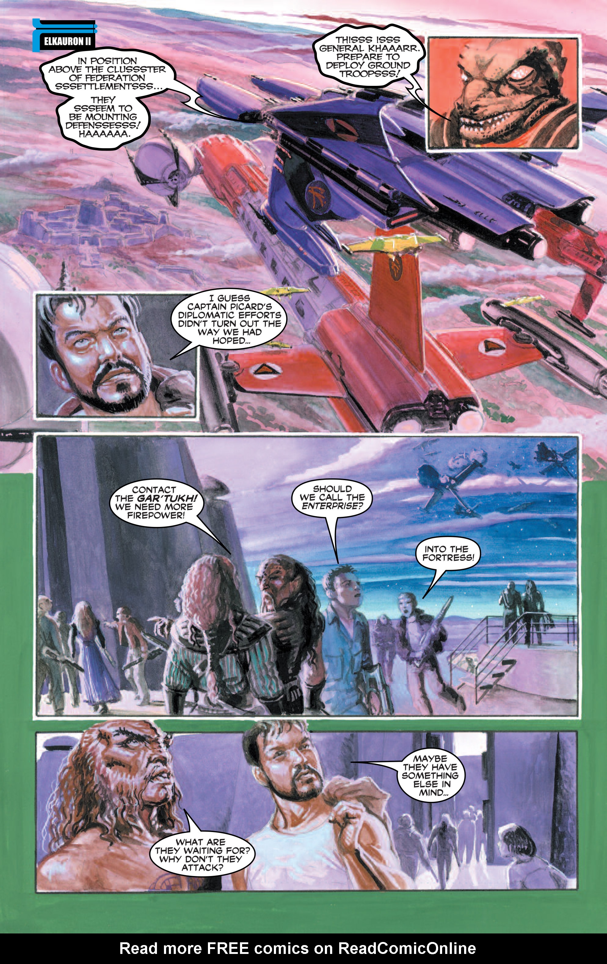 Read online Star Trek Classics comic -  Issue #1 - 55