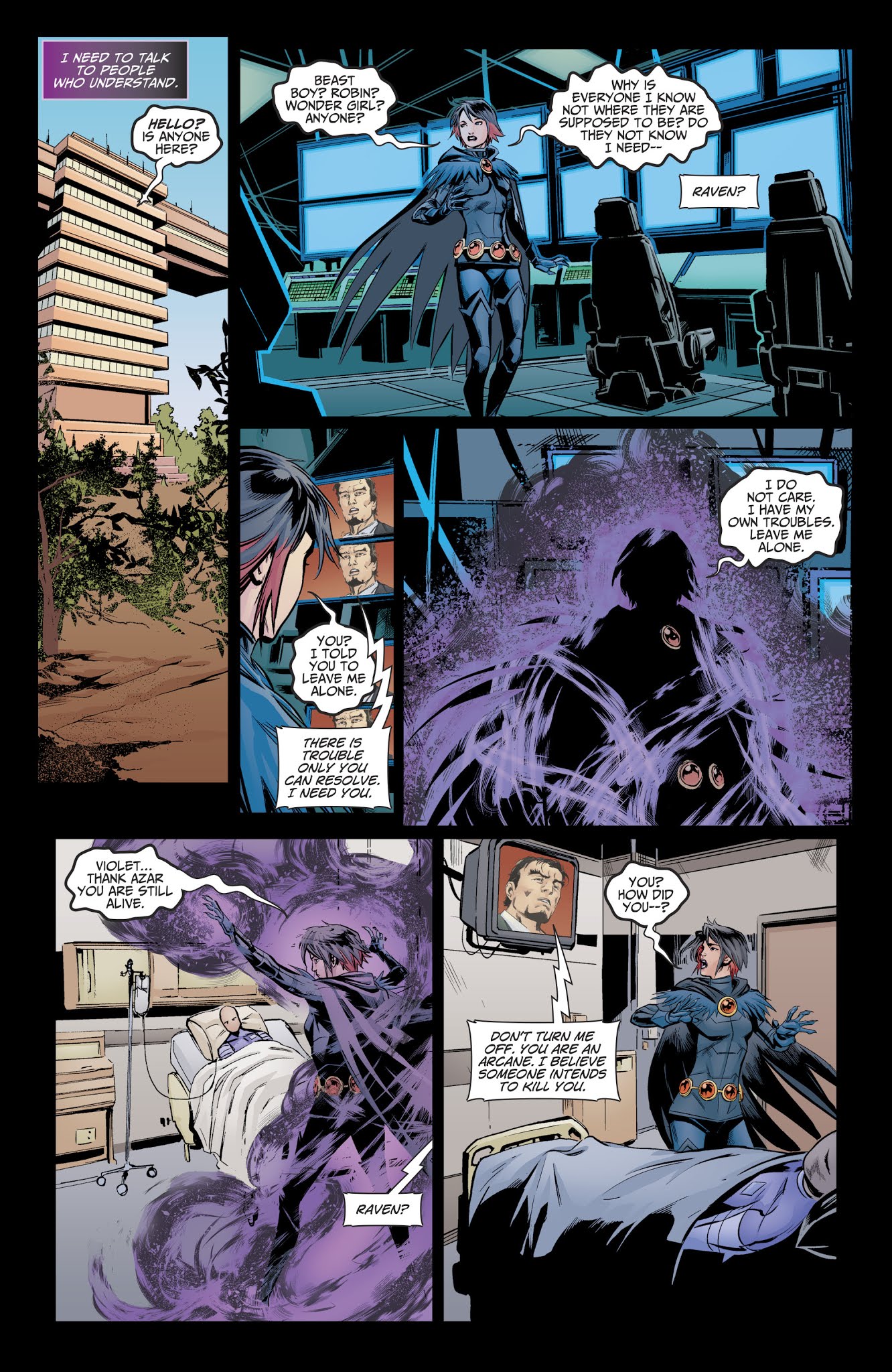 Read online Raven: Daughter of Darkness comic -  Issue #7 - 12