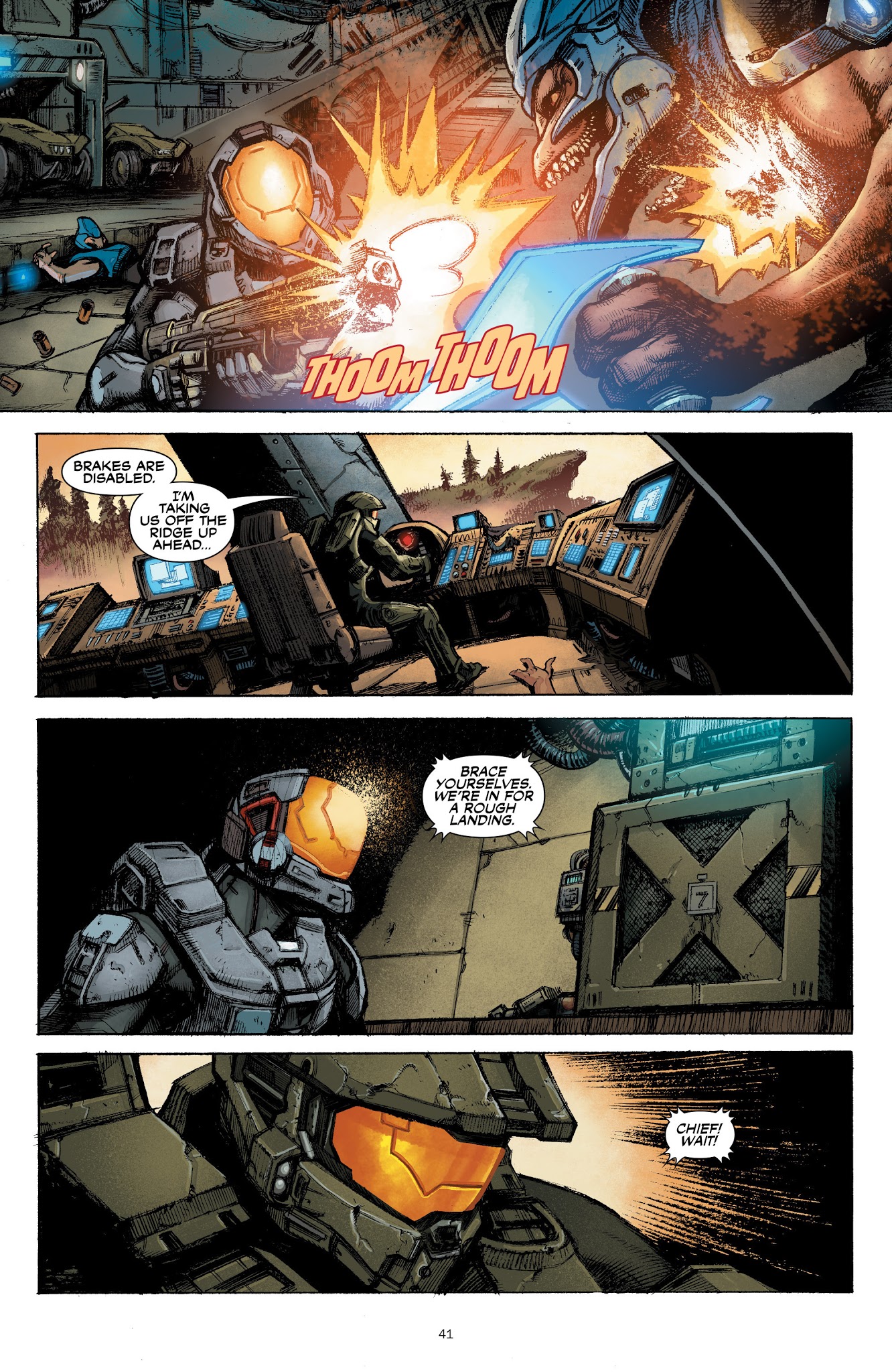 Read online Halo: Tales from the Slipspace comic -  Issue # TPB - 42