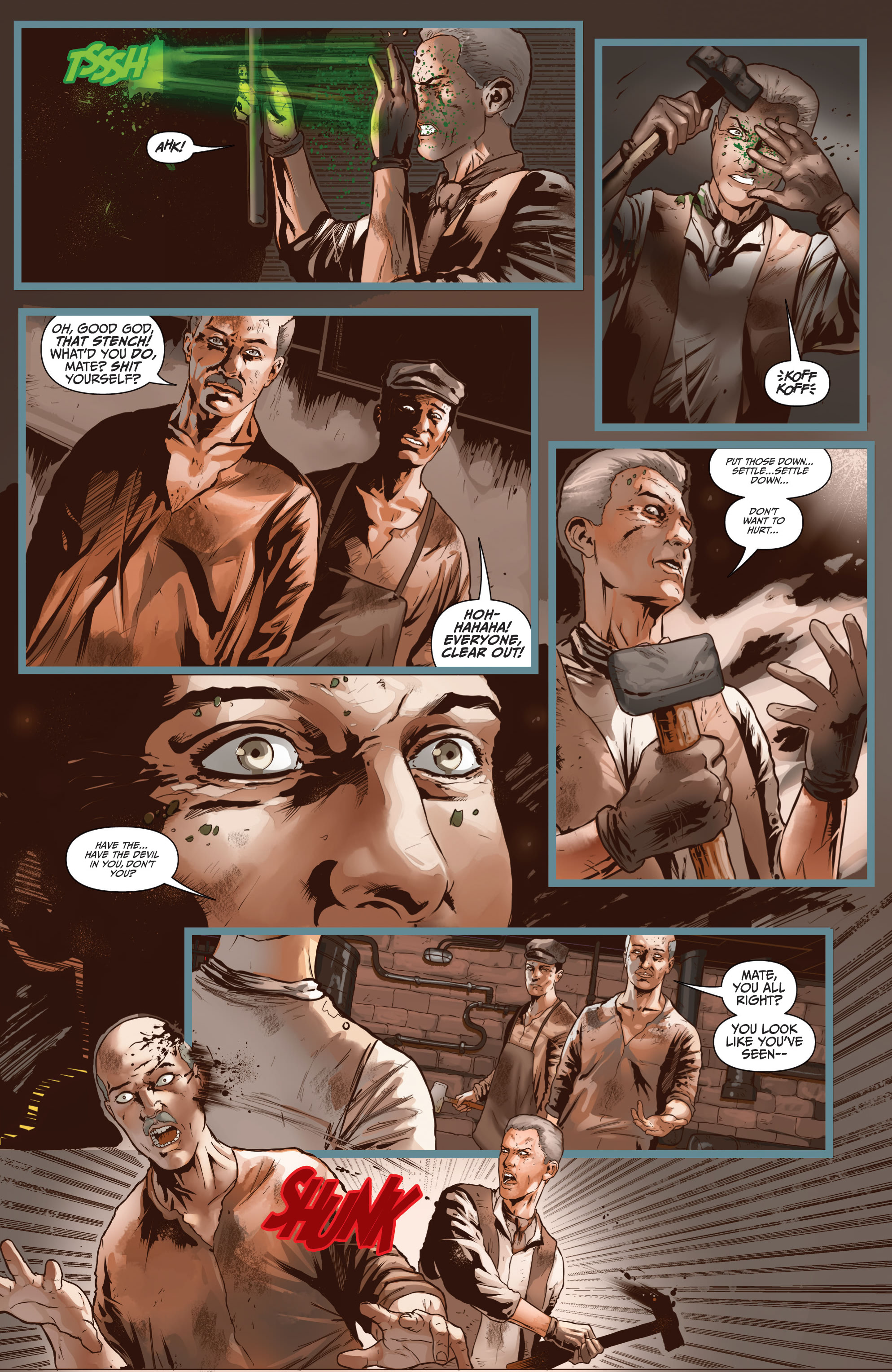 Read online Van Helsing: Deadly Alchemy comic -  Issue # Full - 4
