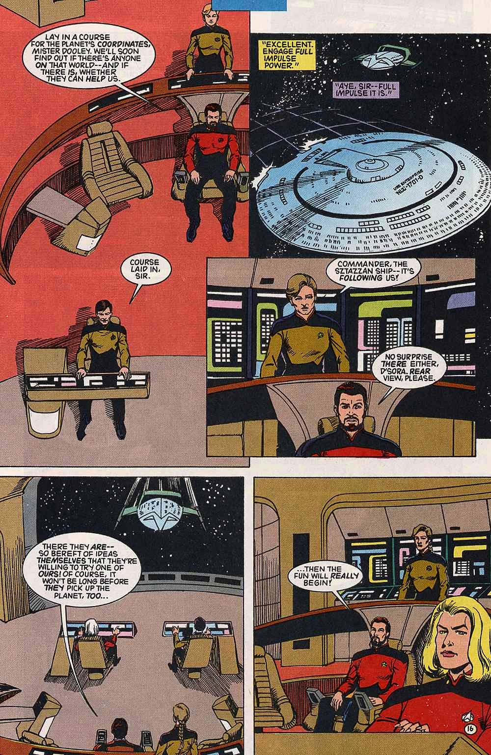 Read online Star Trek: The Next Generation (1989) comic -  Issue #41 - 17