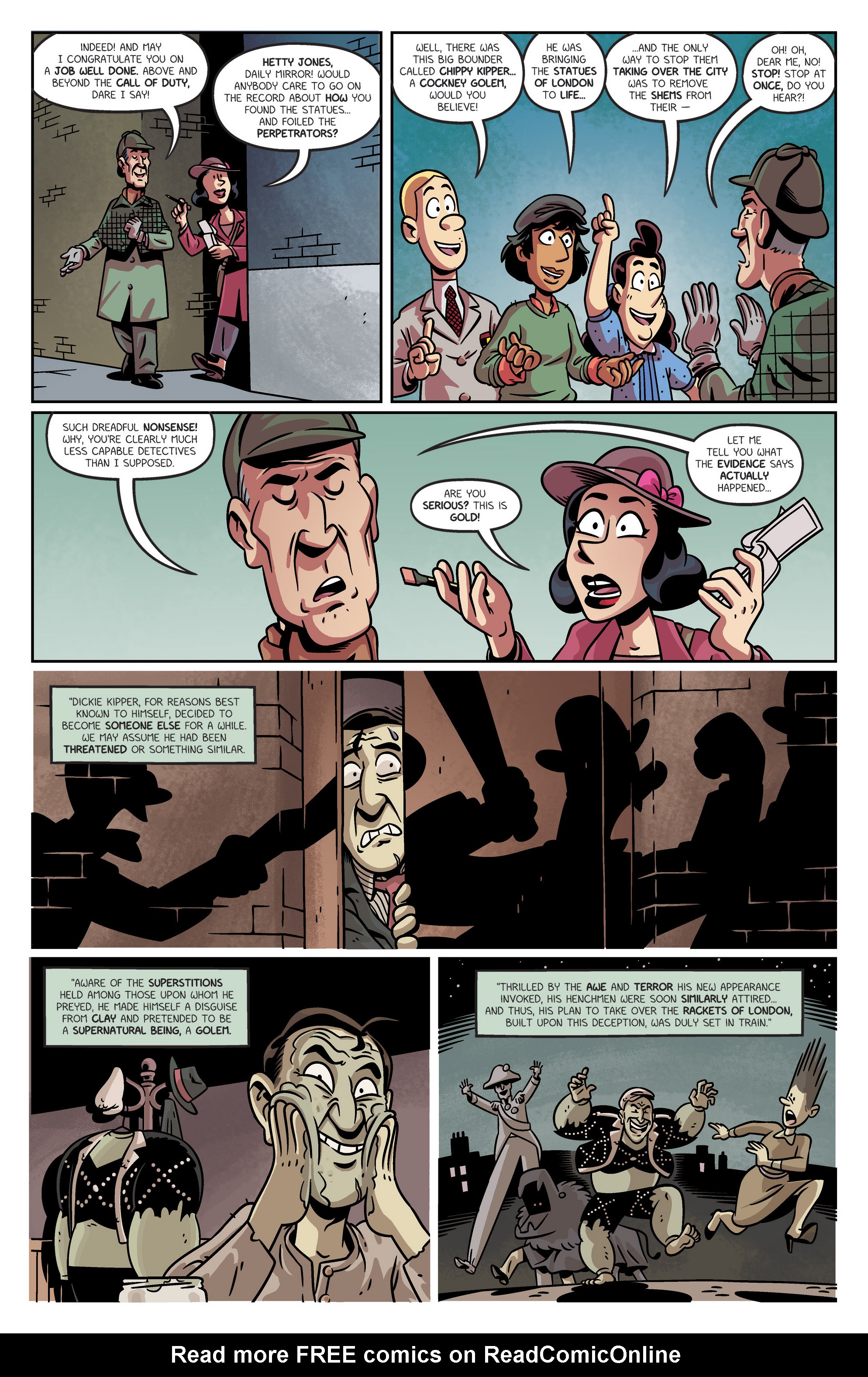Read online The Baker Street Peculiars comic -  Issue #4 - 18