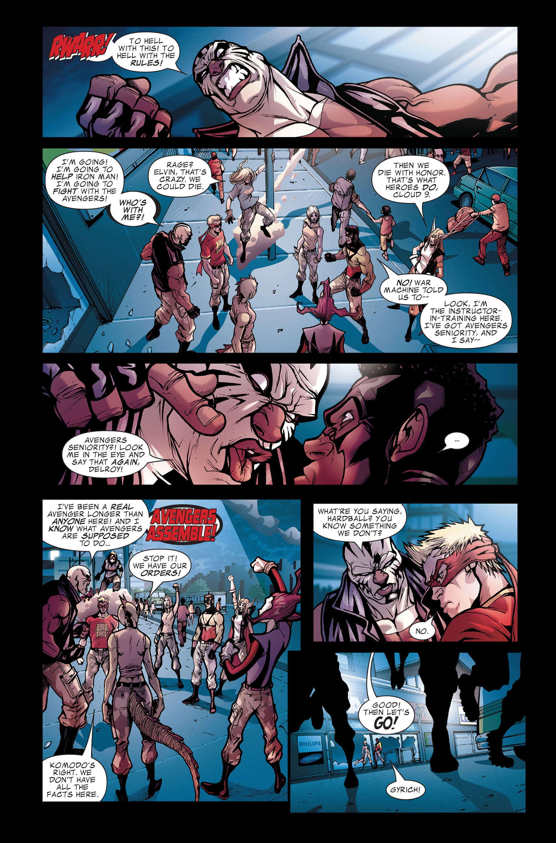 Read online Avengers: The Initiative comic -  Issue #4 - 20