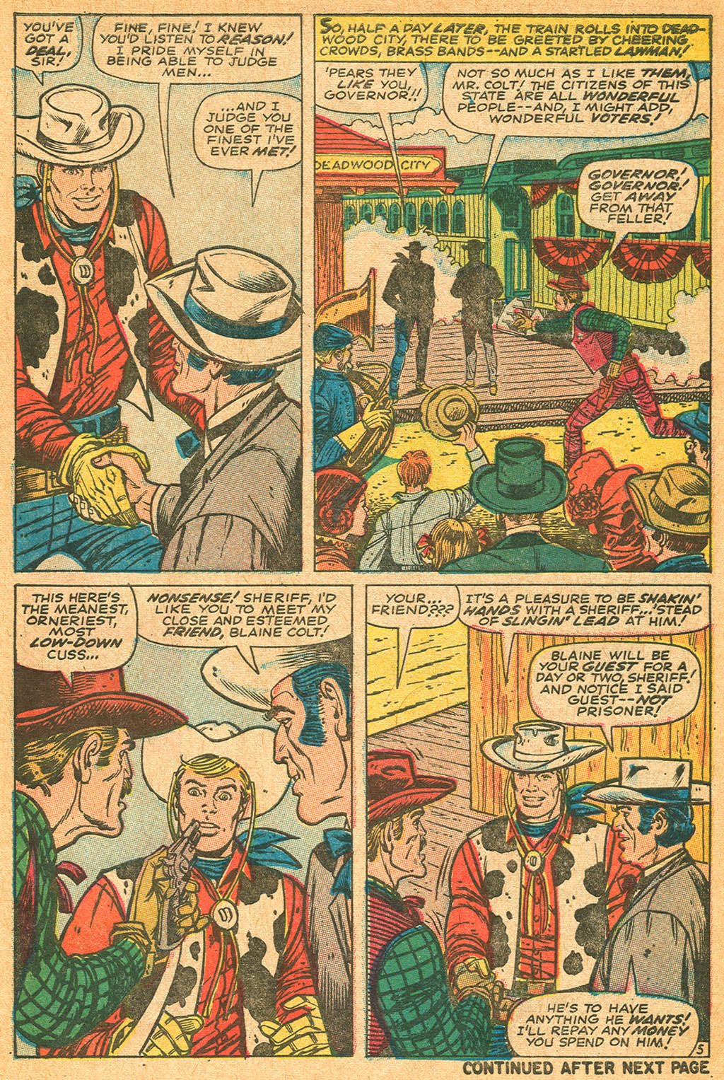 Read online Kid Colt Outlaw comic -  Issue #138 - 7