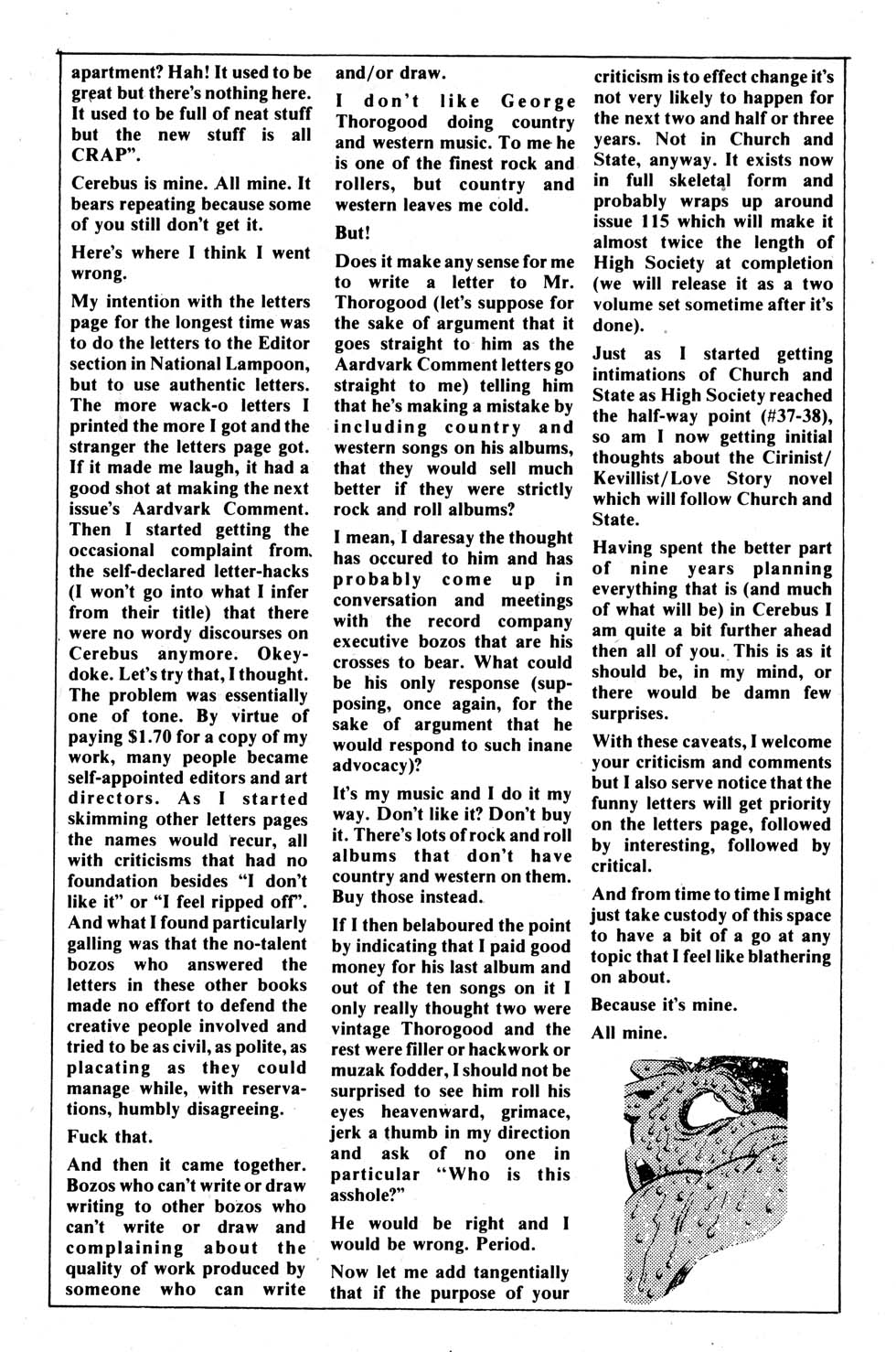 Cerebus Issue #87 #87 - English 25