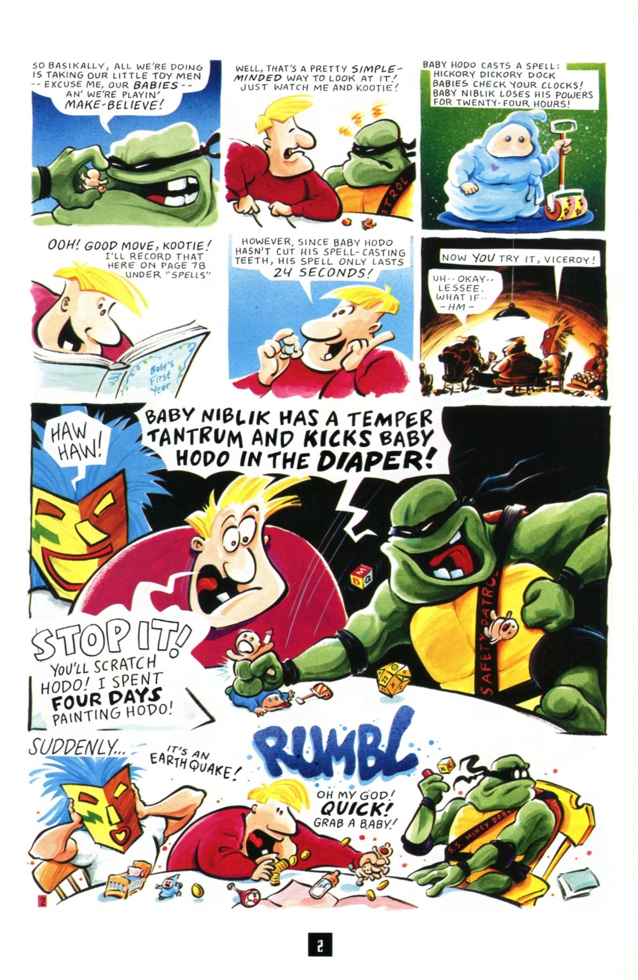 Read online Turtle Soup (1991) comic -  Issue #3 - 4