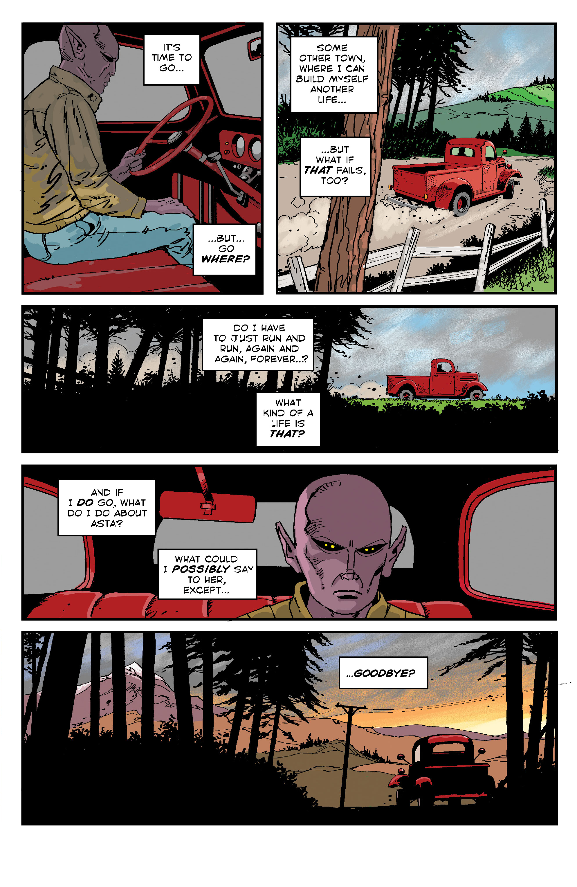 Read online Resident Alien: Your Ride's Here comic -  Issue #2 - 7
