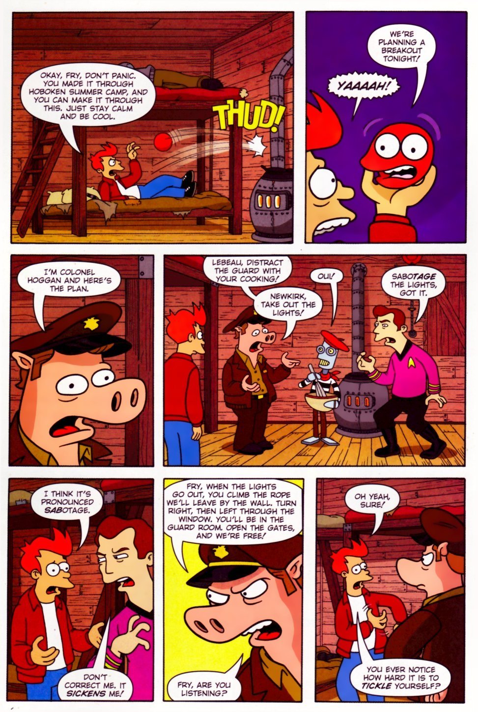 Read online Futurama Comics comic -  Issue #19a - 7