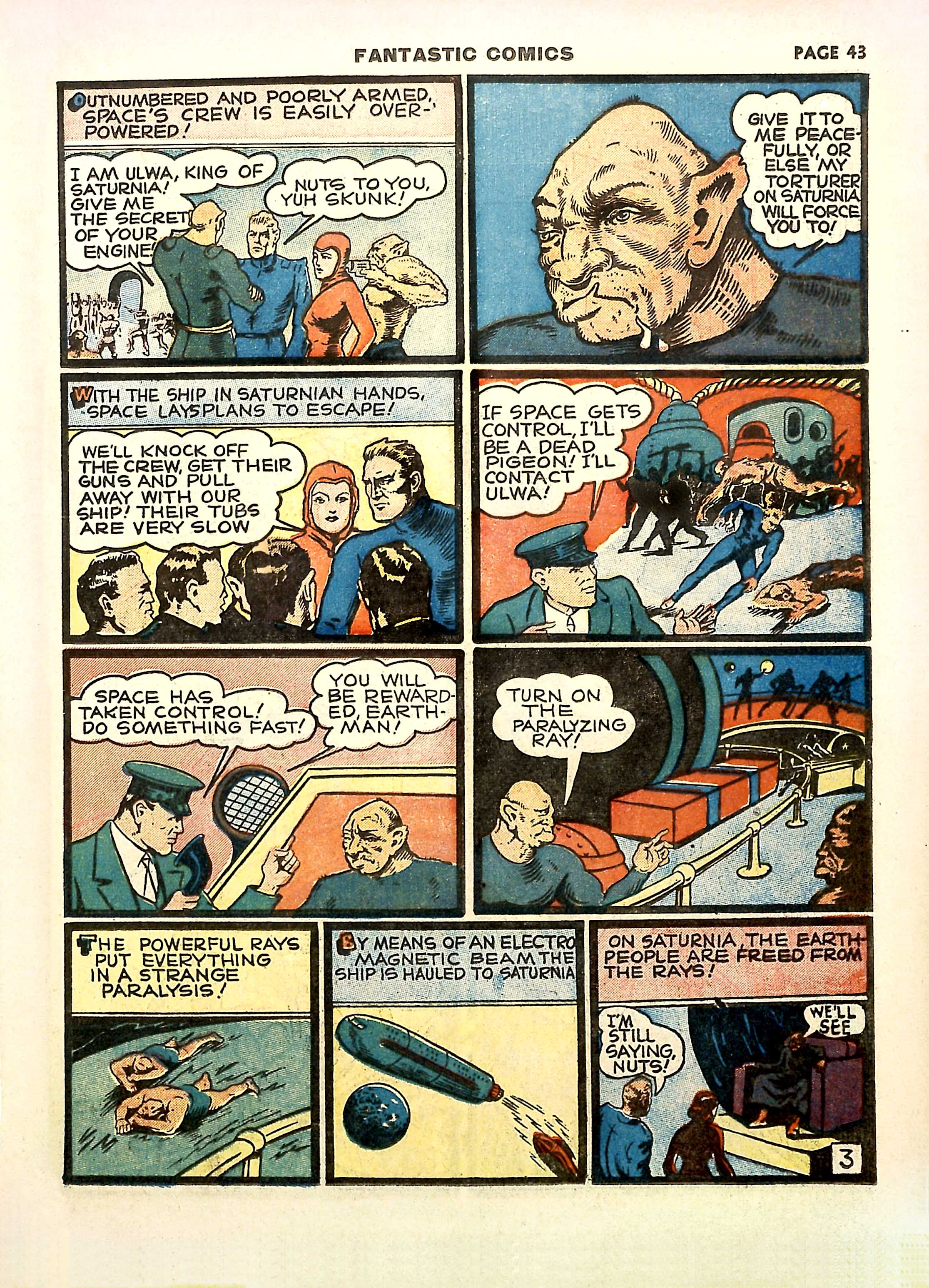 Read online Fantastic Comics comic -  Issue #11 - 46