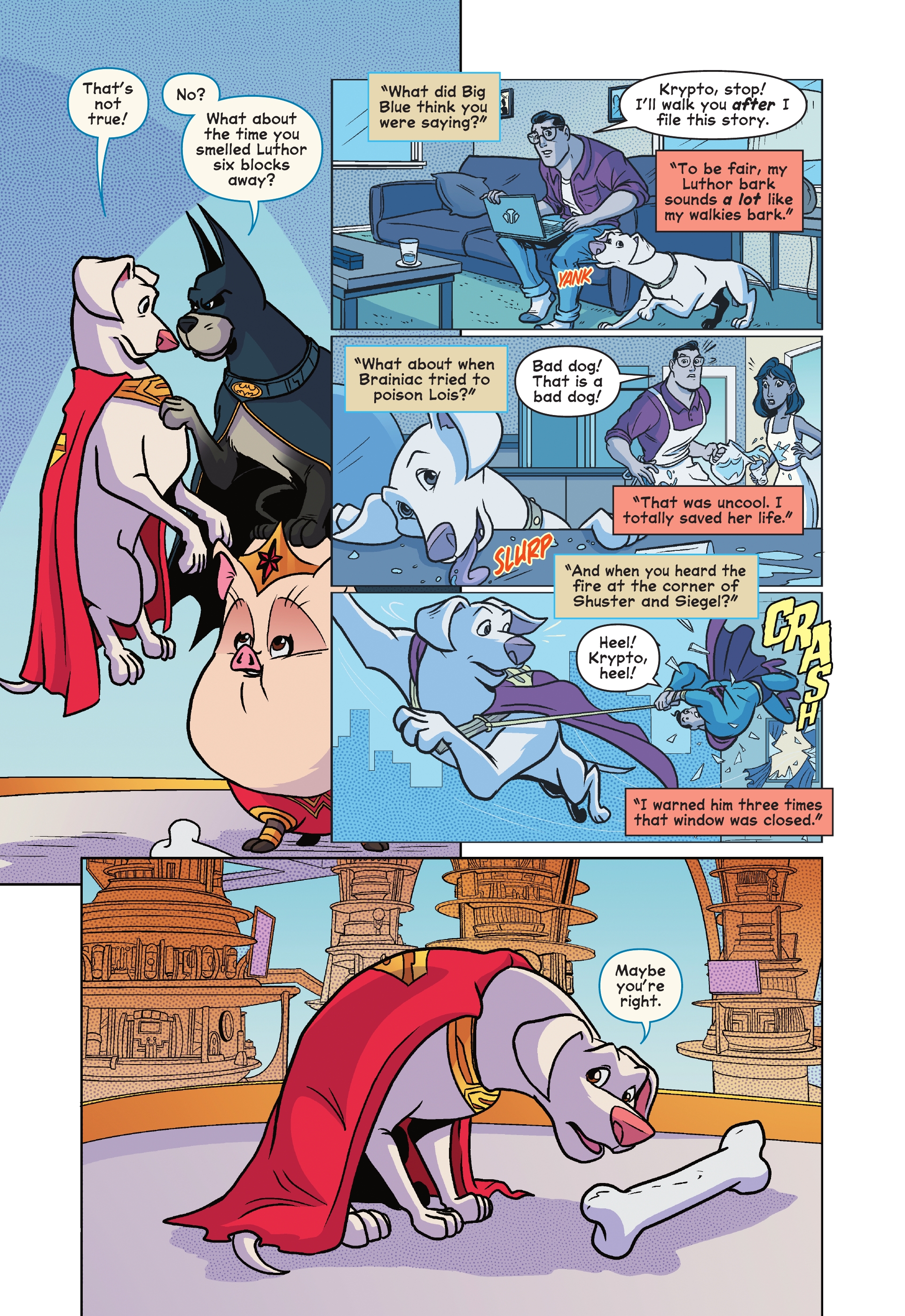Read online DC League of Super-Pets: The Great Mxy-Up comic -  Issue # TPB (Part 1) - 23