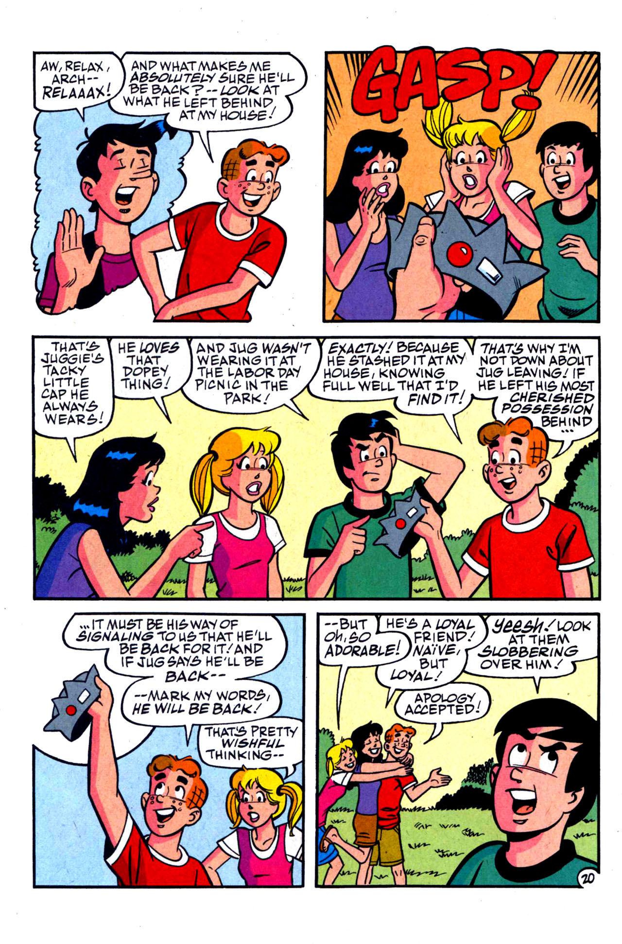 Read online Archie Freshman Year comic -  Issue # TPB 1 - 21