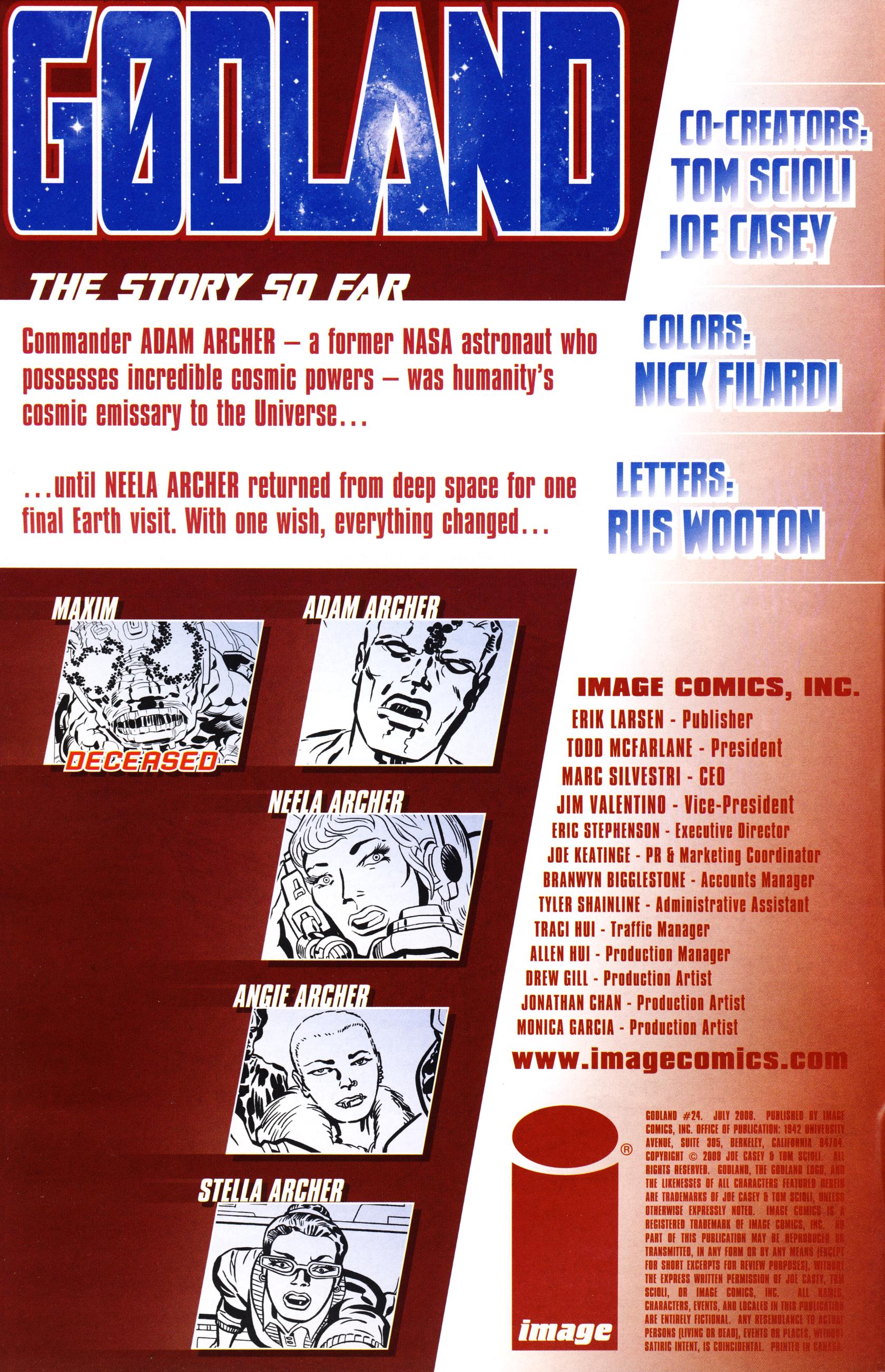 Read online Gødland comic -  Issue #24 - 2