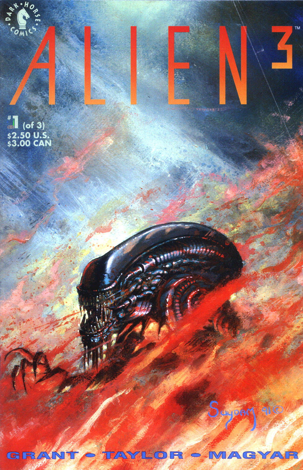 Read online Alien 3 comic -  Issue #1 - 1