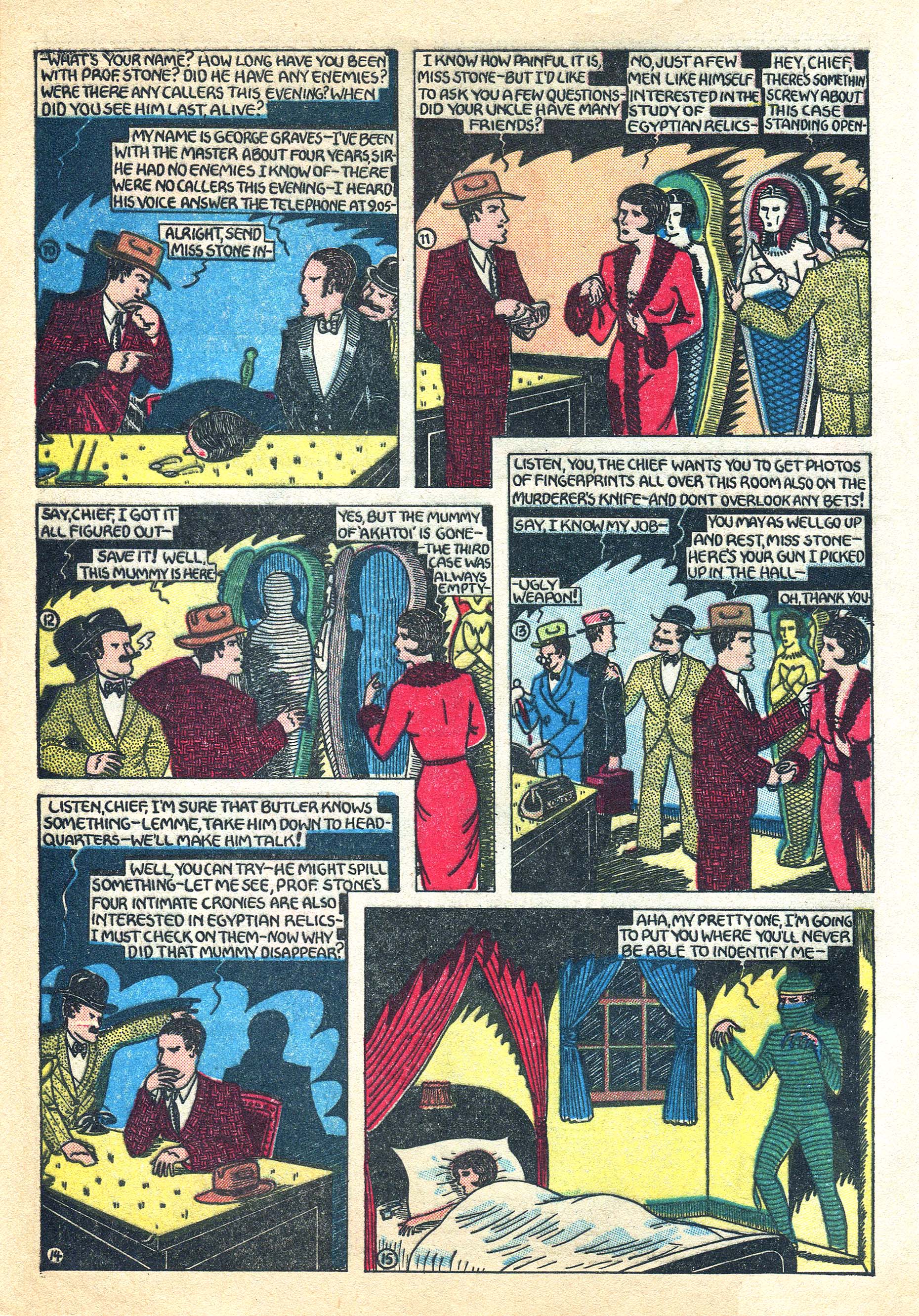Read online Super Spy (1940) comic -  Issue #1 - 12