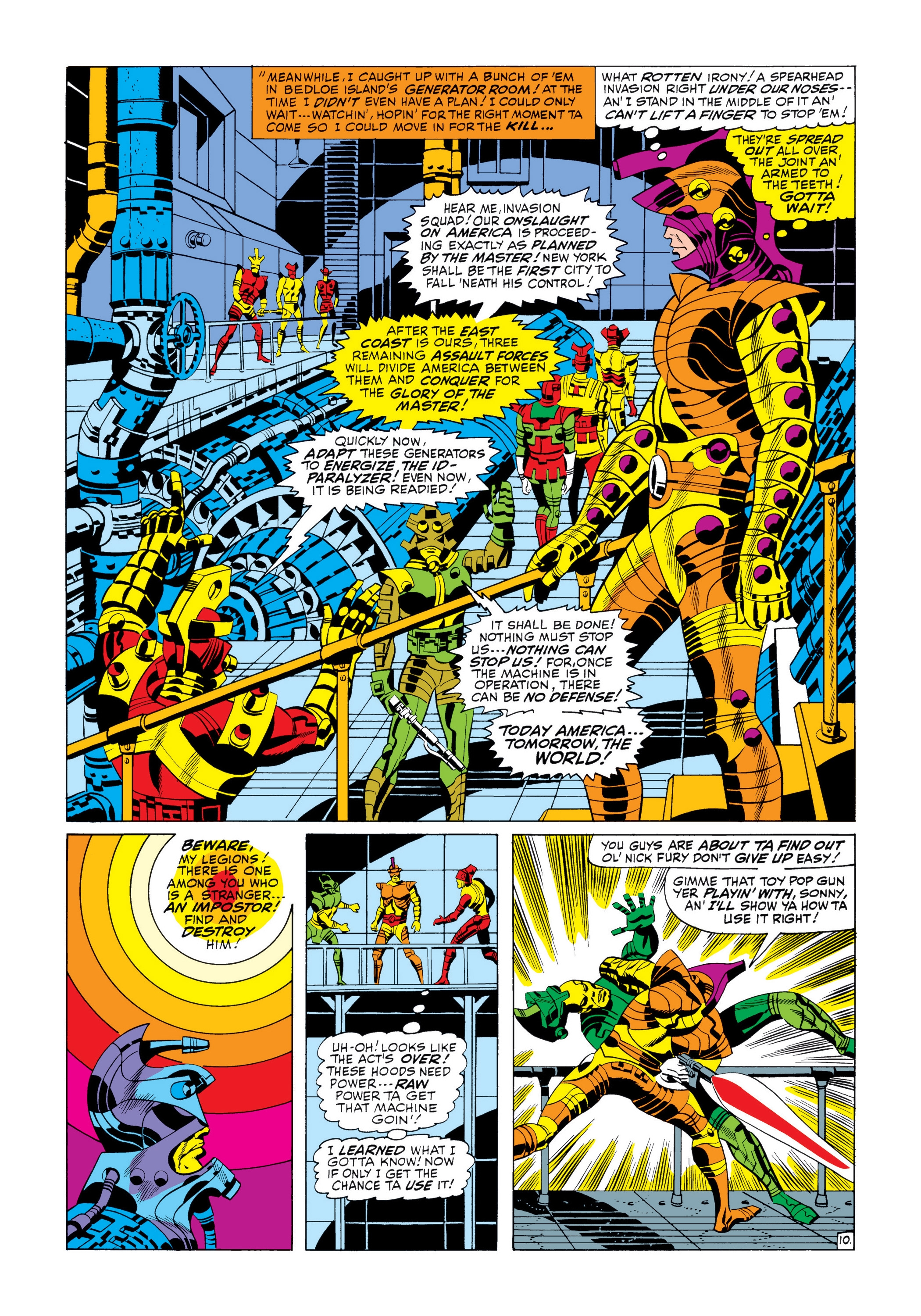Read online Marvel Masterworks: Nick Fury, Agent of S.H.I.E.L.D. comic -  Issue # TPB 2 (Part 1) - 98