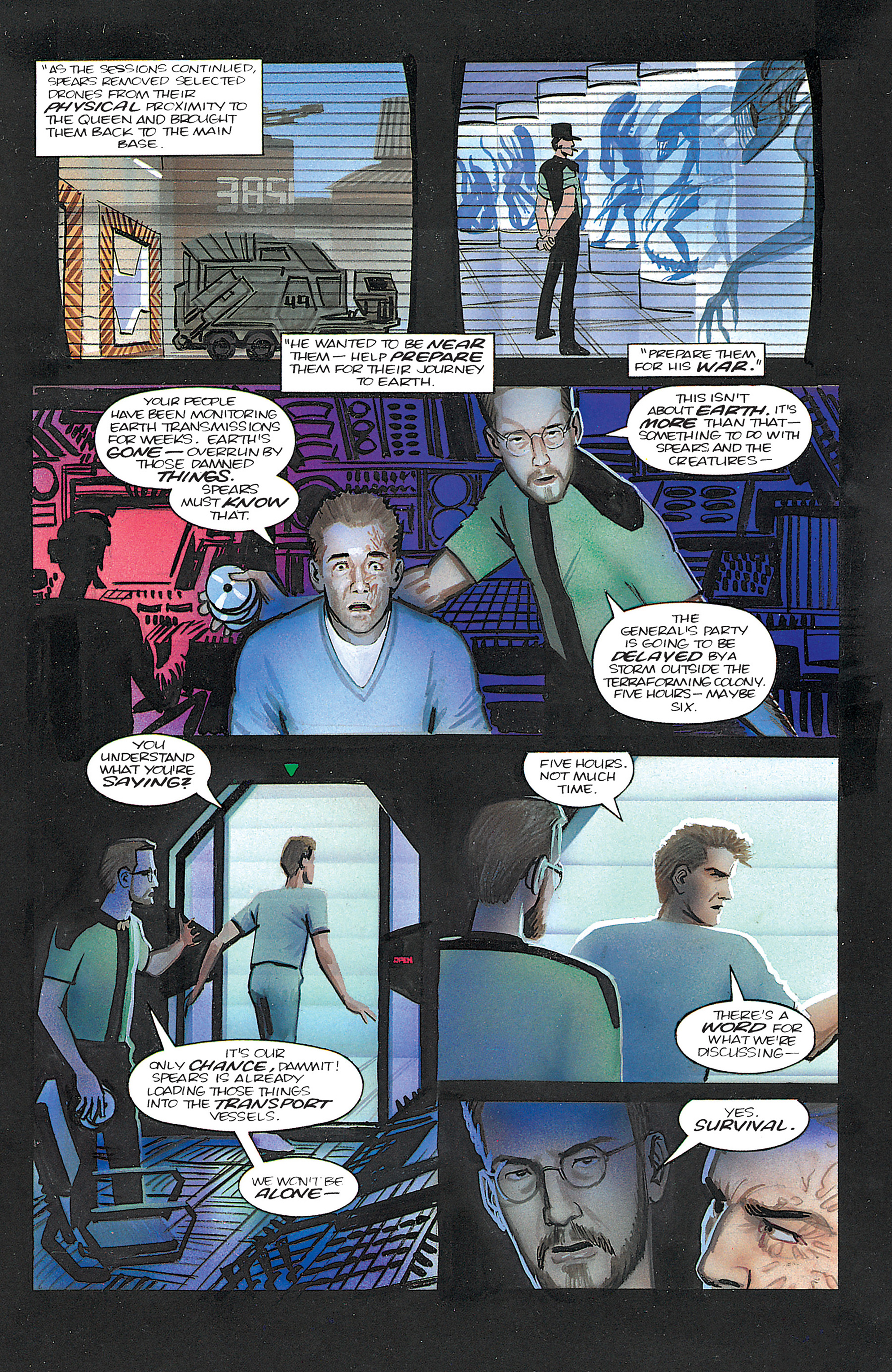 Read online Aliens: The Essential Comics comic -  Issue # TPB (Part 3) - 24