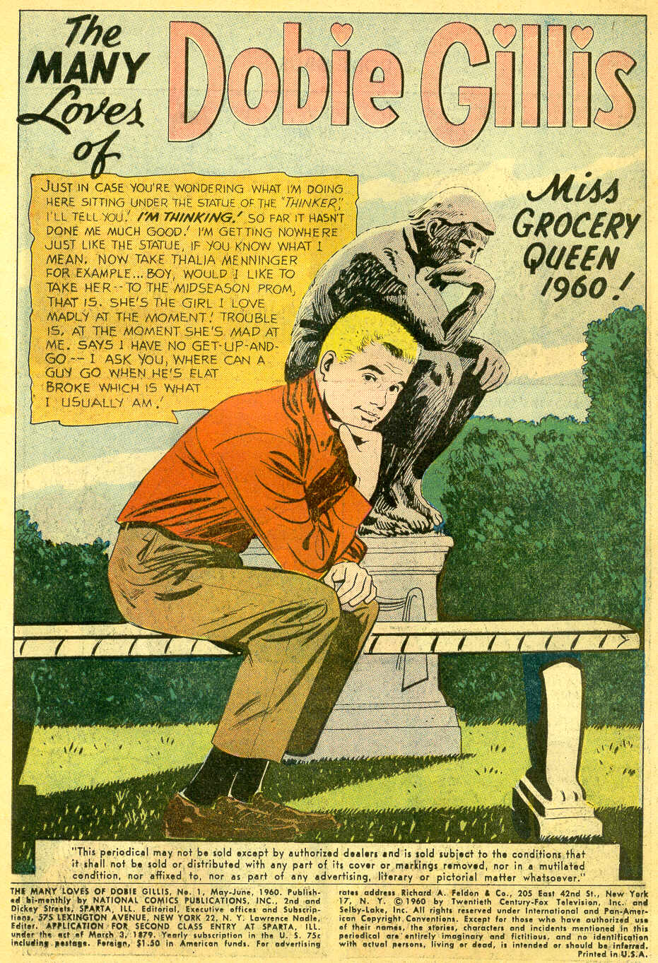 Read online Many Loves of Dobie Gillis comic -  Issue #1 - 3