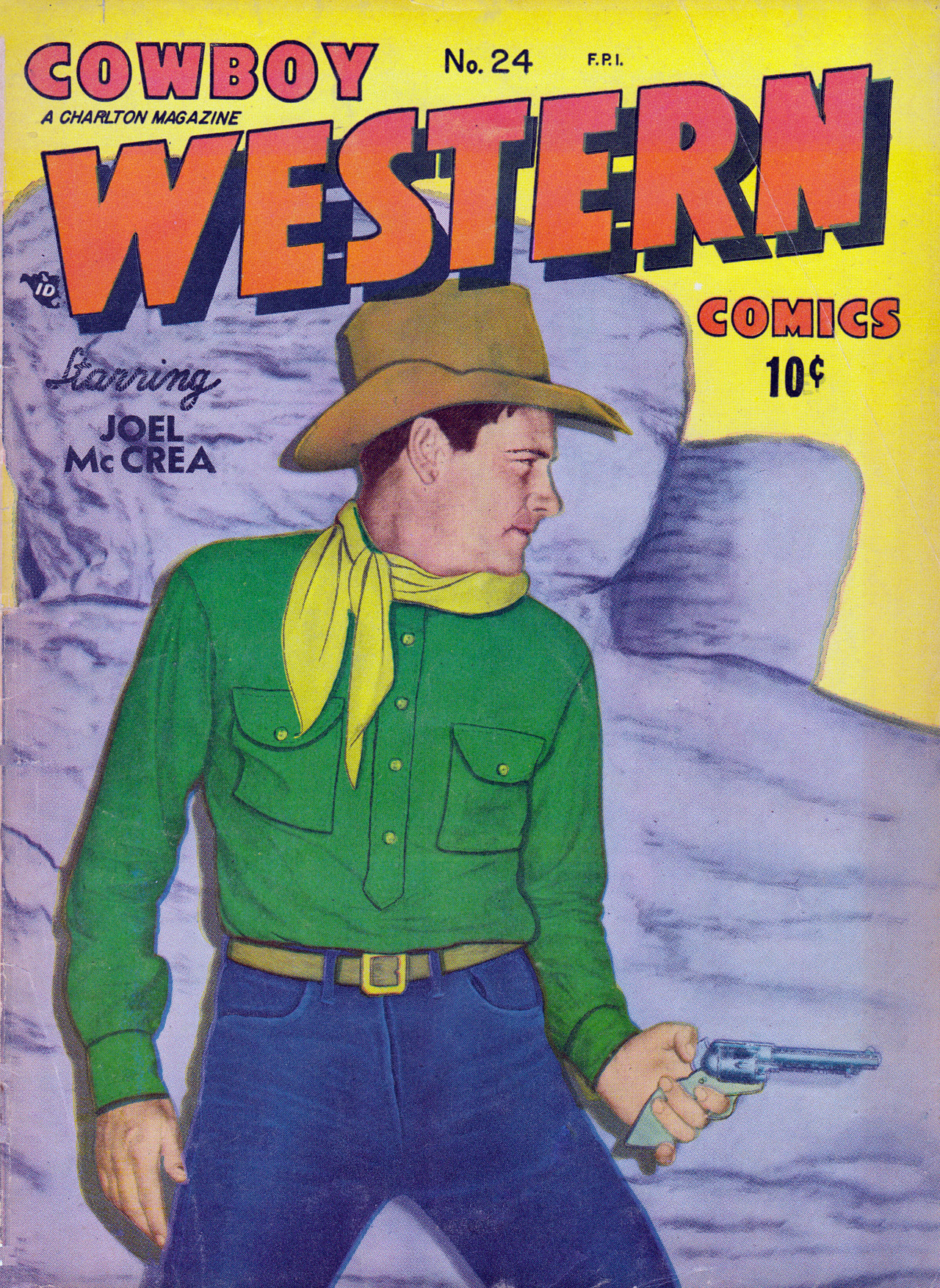 Read online Cowboy Western Comics (1948) comic -  Issue #24 - 1