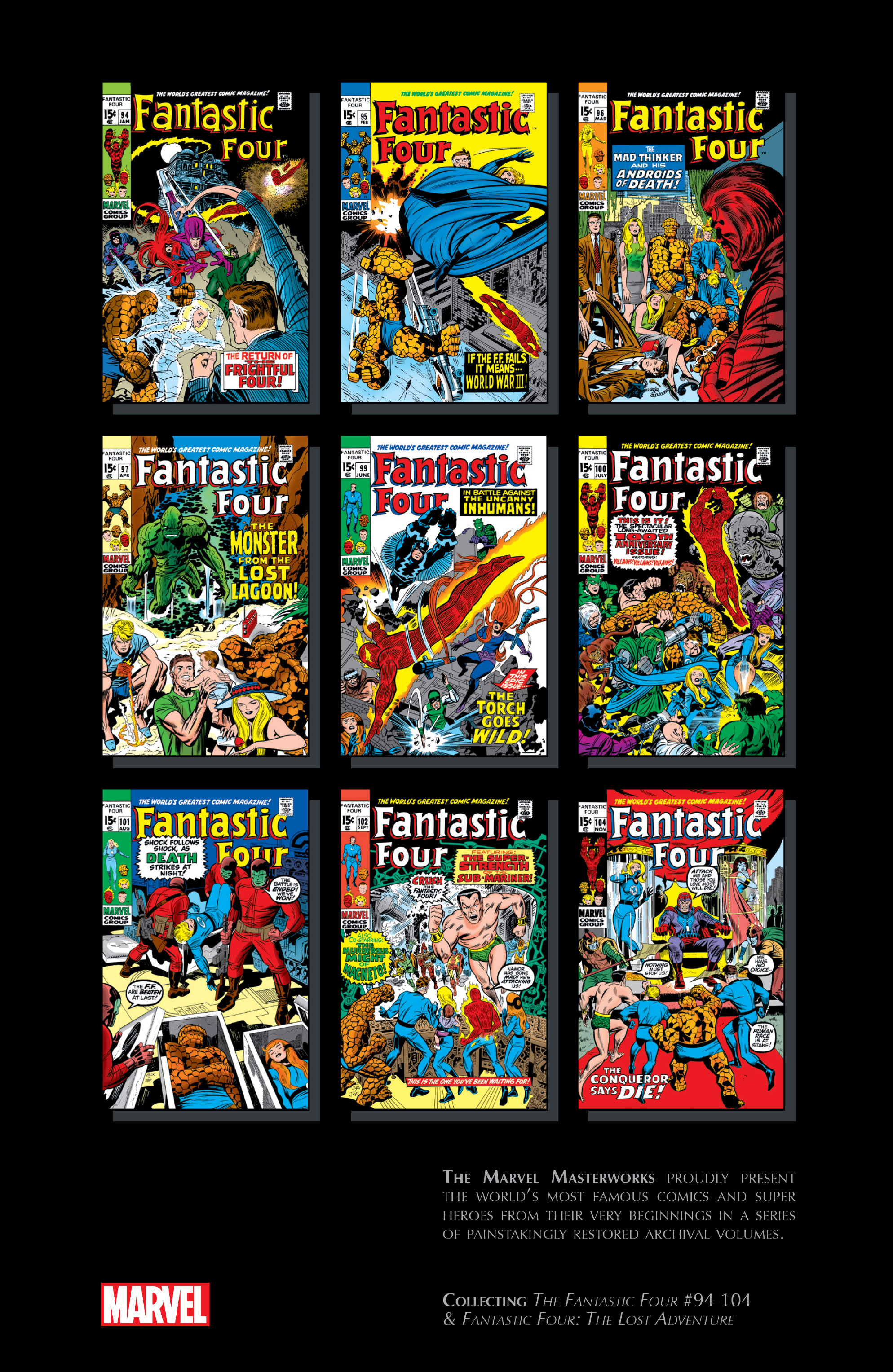 Read online Marvel Masterworks: The Fantastic Four comic -  Issue # TPB 10 (Part 3) - 89