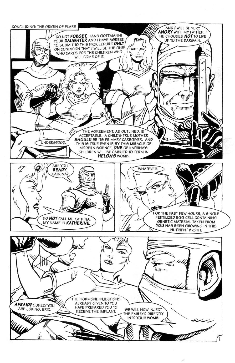 Read online Flare First Edition comic -  Issue #11 - 3