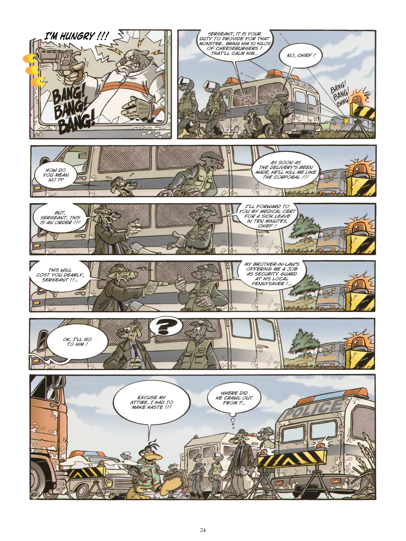 Read online Une enquête de l'inspecteur Canardo comic -  Issue #16 - 26