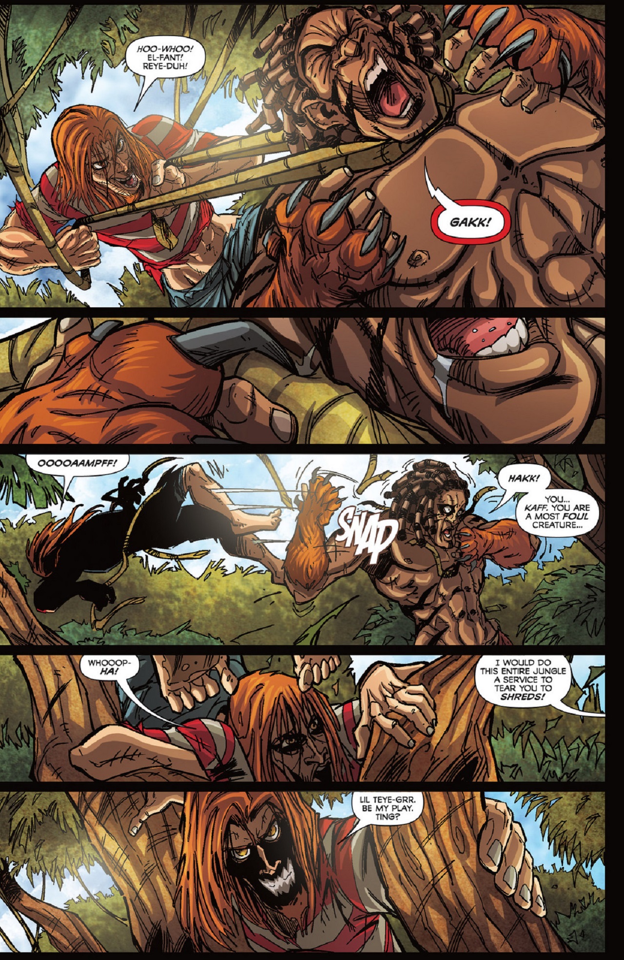 Read online Grimm Fairy Tales presents The Jungle Book: Last of the Species comic -  Issue #2 - 12