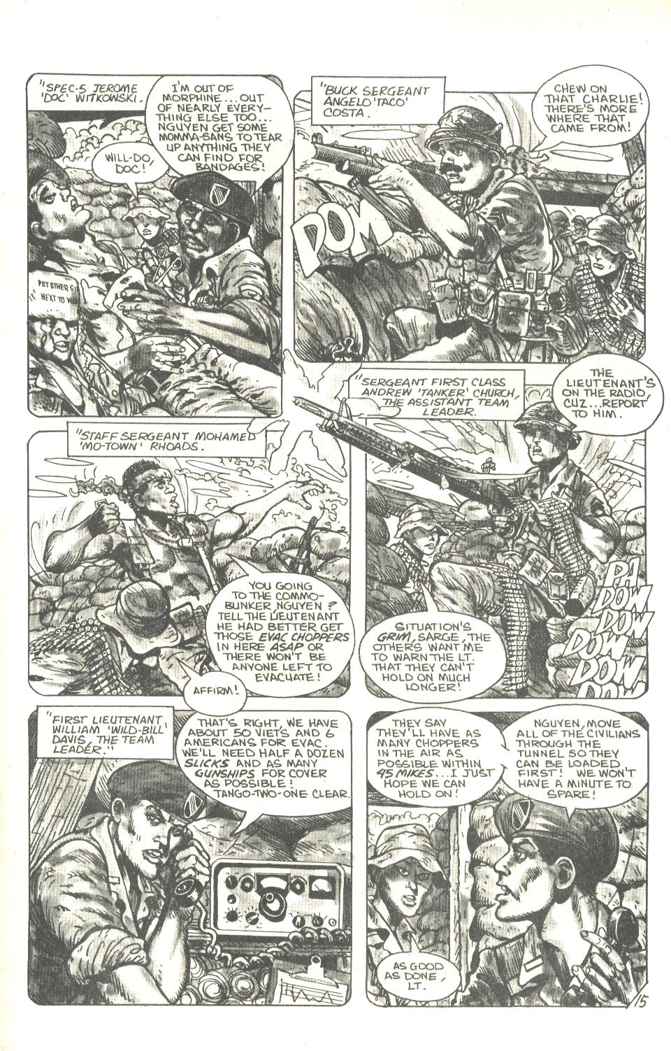 Read online Fire Team comic -  Issue #1 - 17