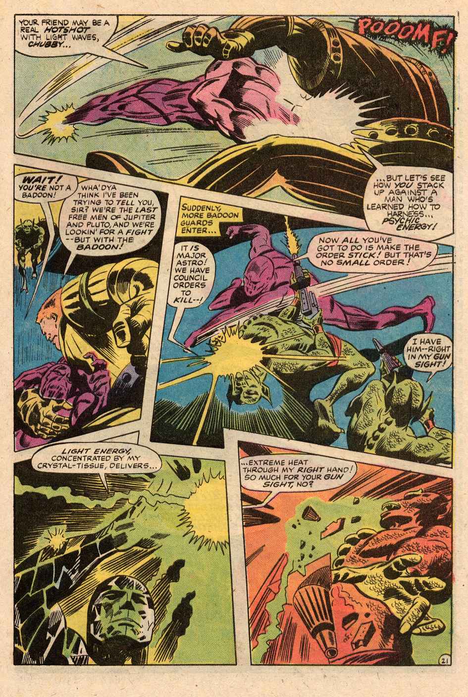 Read online Astonishing Tales (1970) comic -  Issue #29 - 19